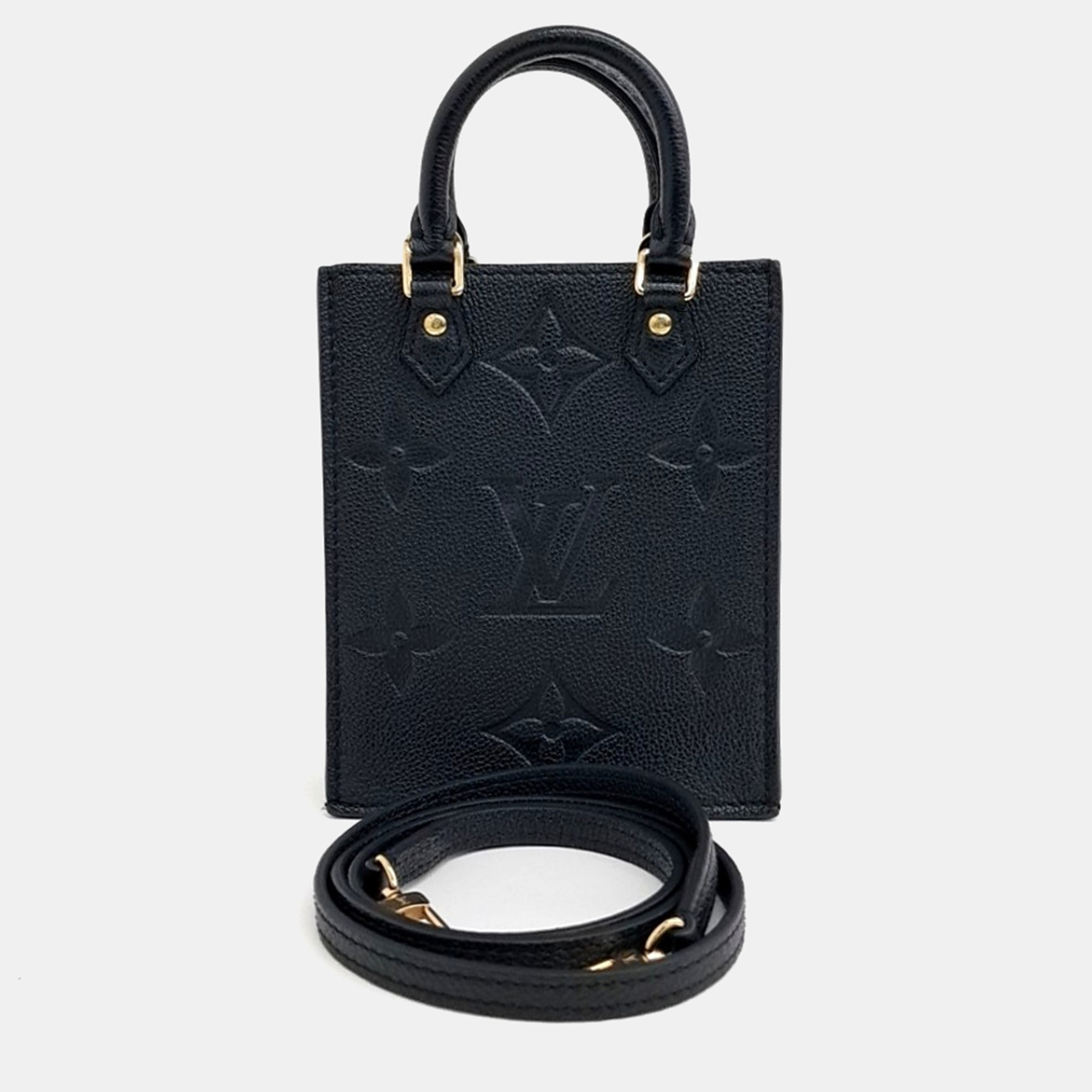 

Louis Vuitton Empreinte Petit Sac Plat, Black
