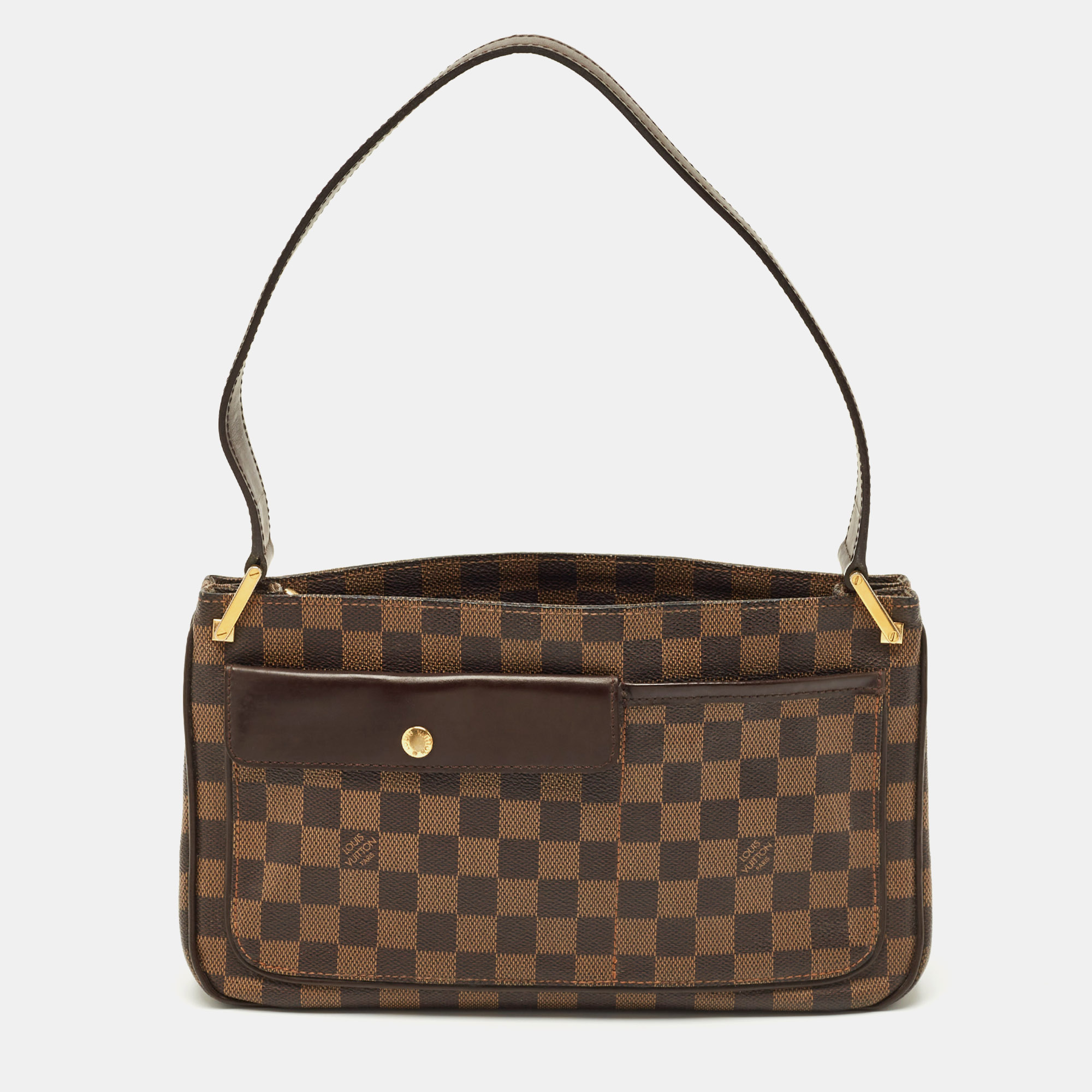 

Louis Vuitton Damier Ebene Canvas Aubagne Bag, Brown