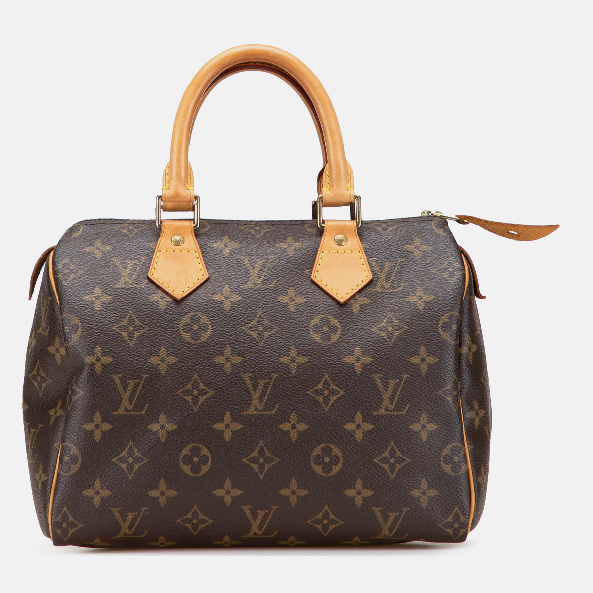 

Louis Vuitton Brown Monogram Speedy 25
