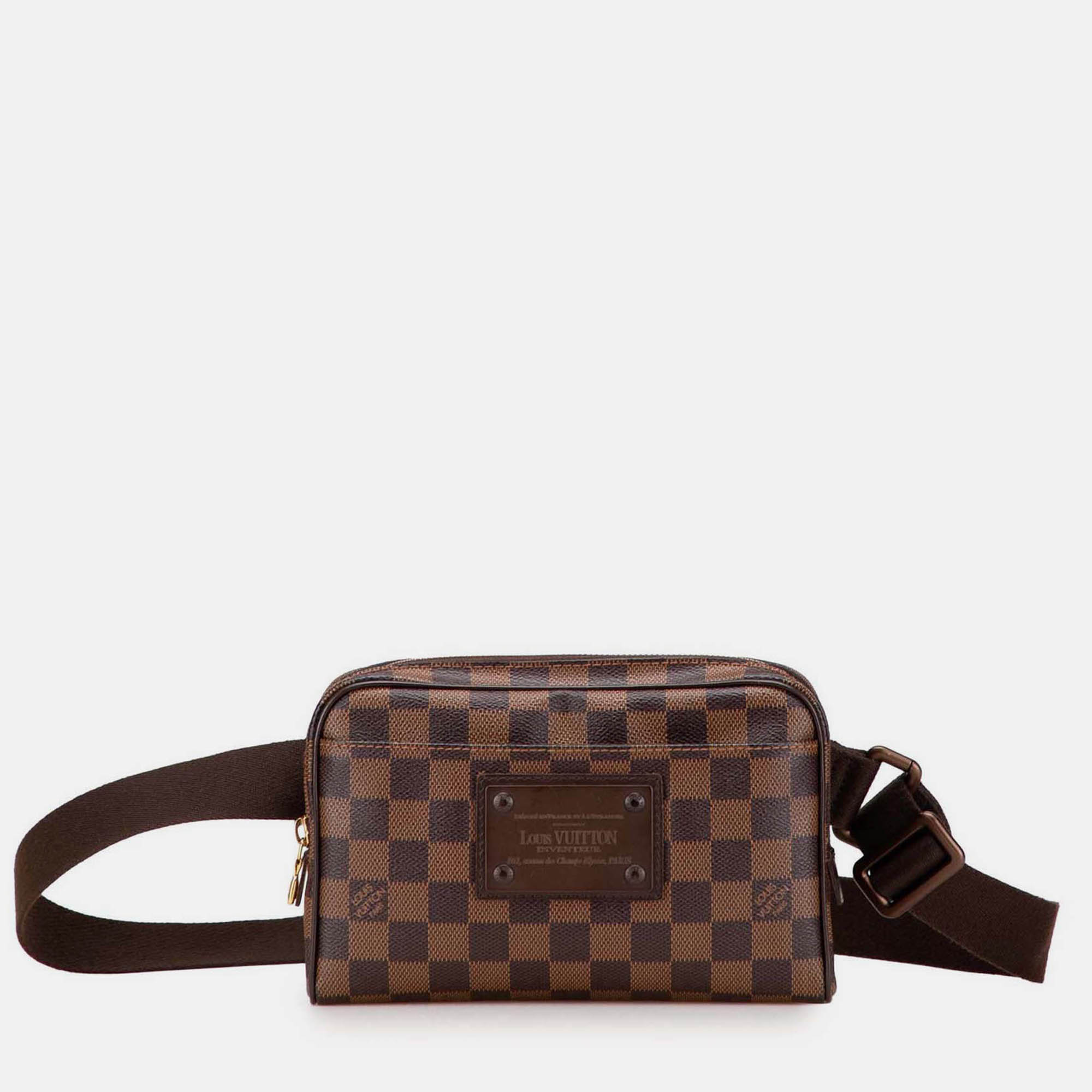 

Louis Vuitton Brown Damier Ebene Brooklyn Bum Bag