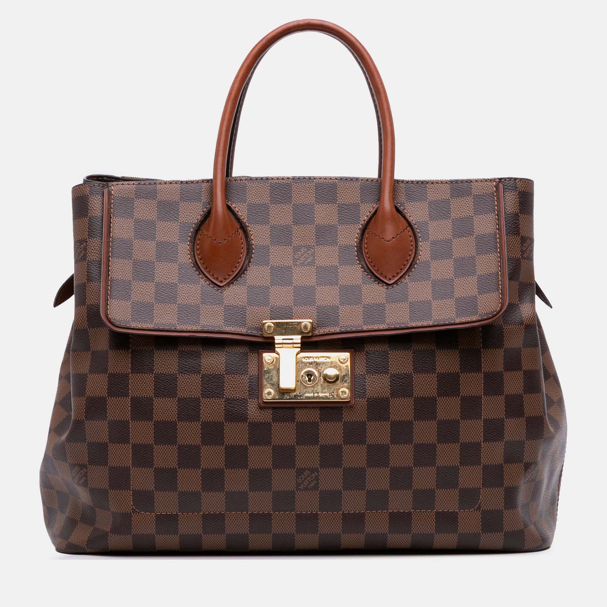

Louis Vuitton Brown Damier Ebene Ascot