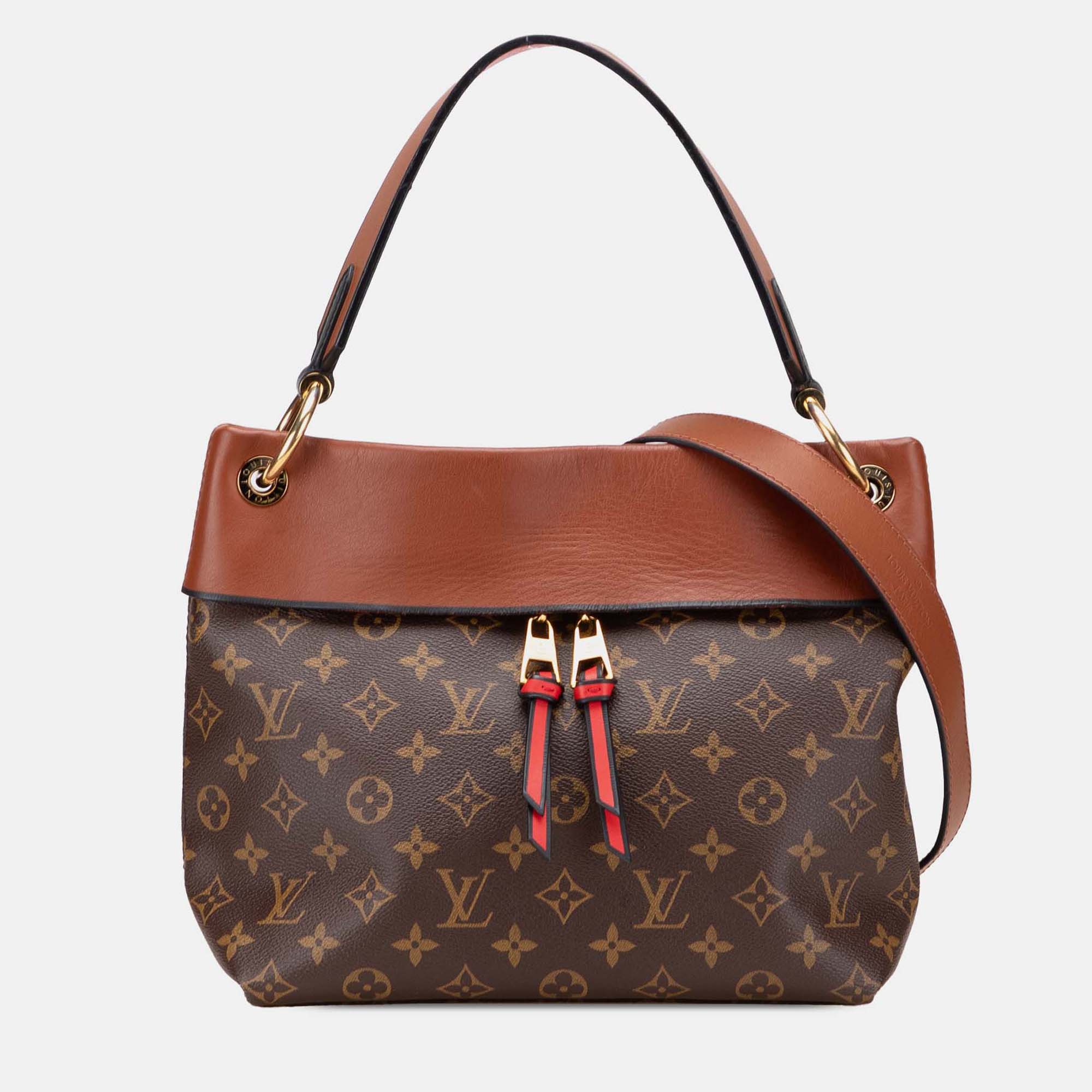 

Louis Vuitton Brown Monogram Tuileries Besace