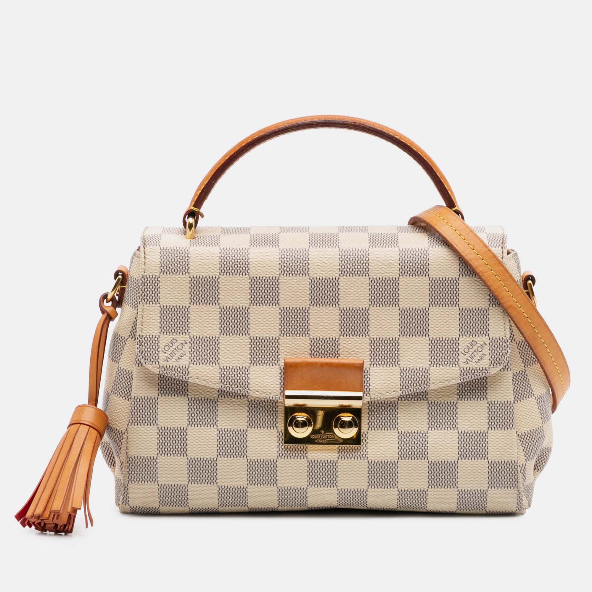 

Louis Vuitton White Damier Azur Croisette