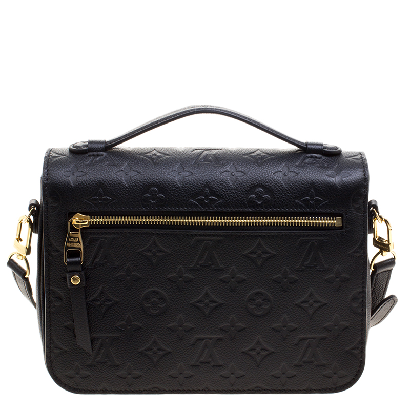 Louis Vuitton Black Monogram Empriente Leather Pochette Metis Bag Louis Vuitton | TLC