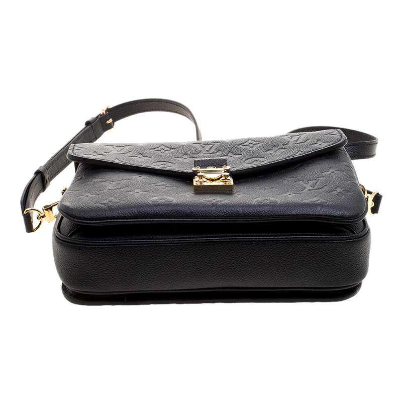 Black Empriente Leather Pochette Metis Bag Louis Vuitton | TLC