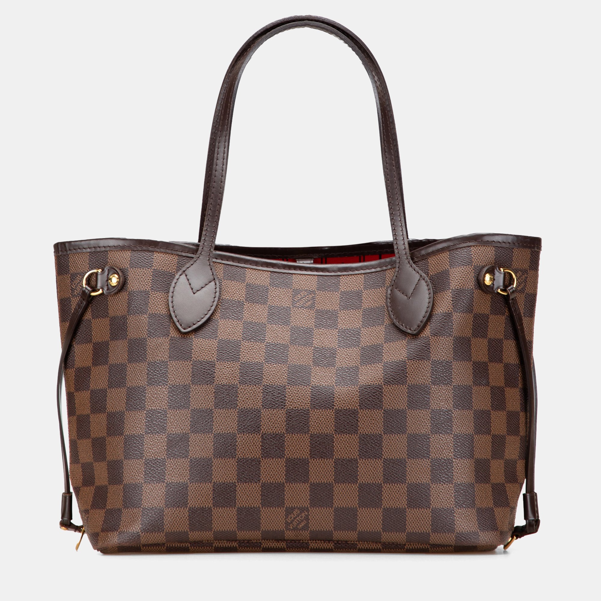 

Louis Vuitton Brown Damier Ebene Neverfull PM