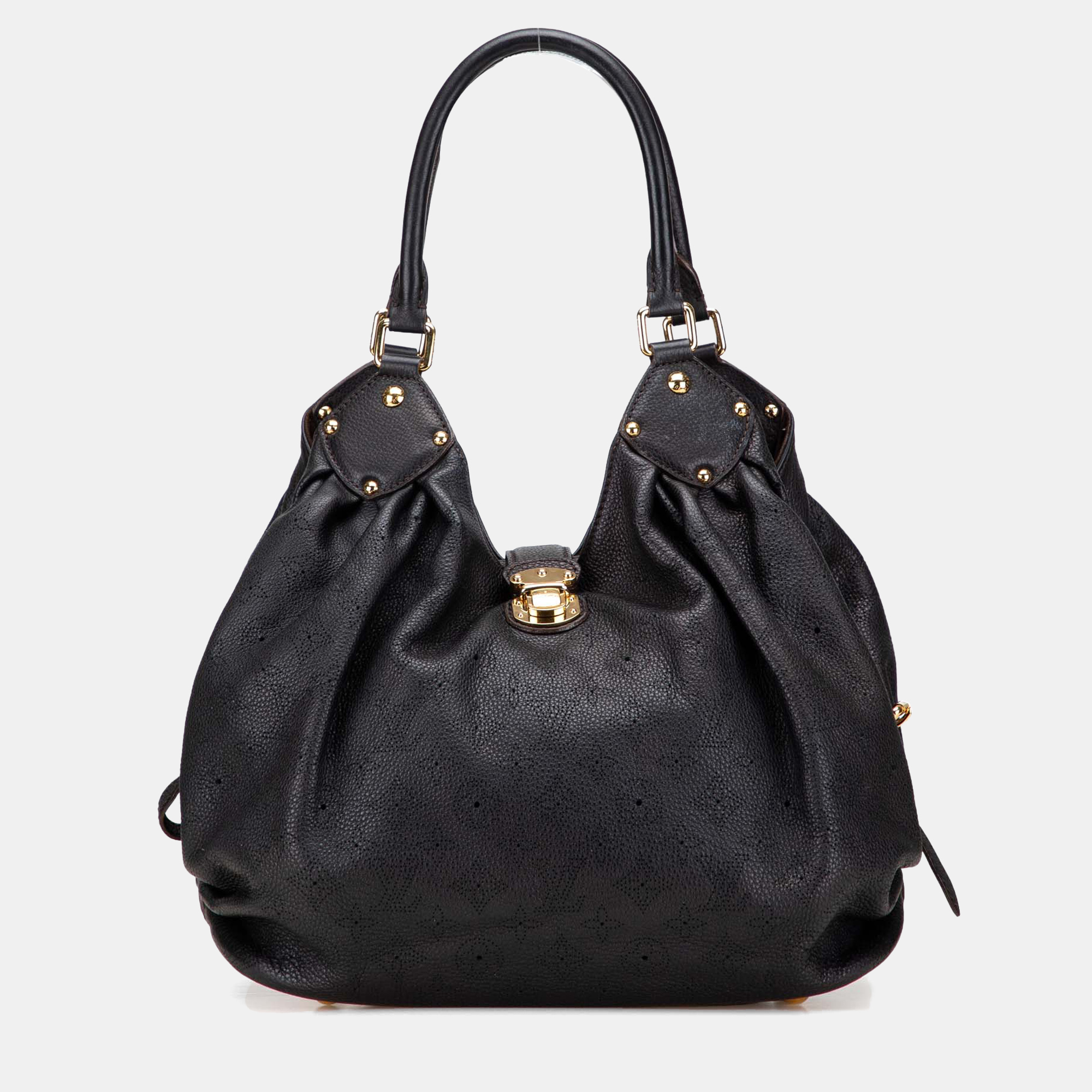

Louis Vuitton Black Monogram Mahina