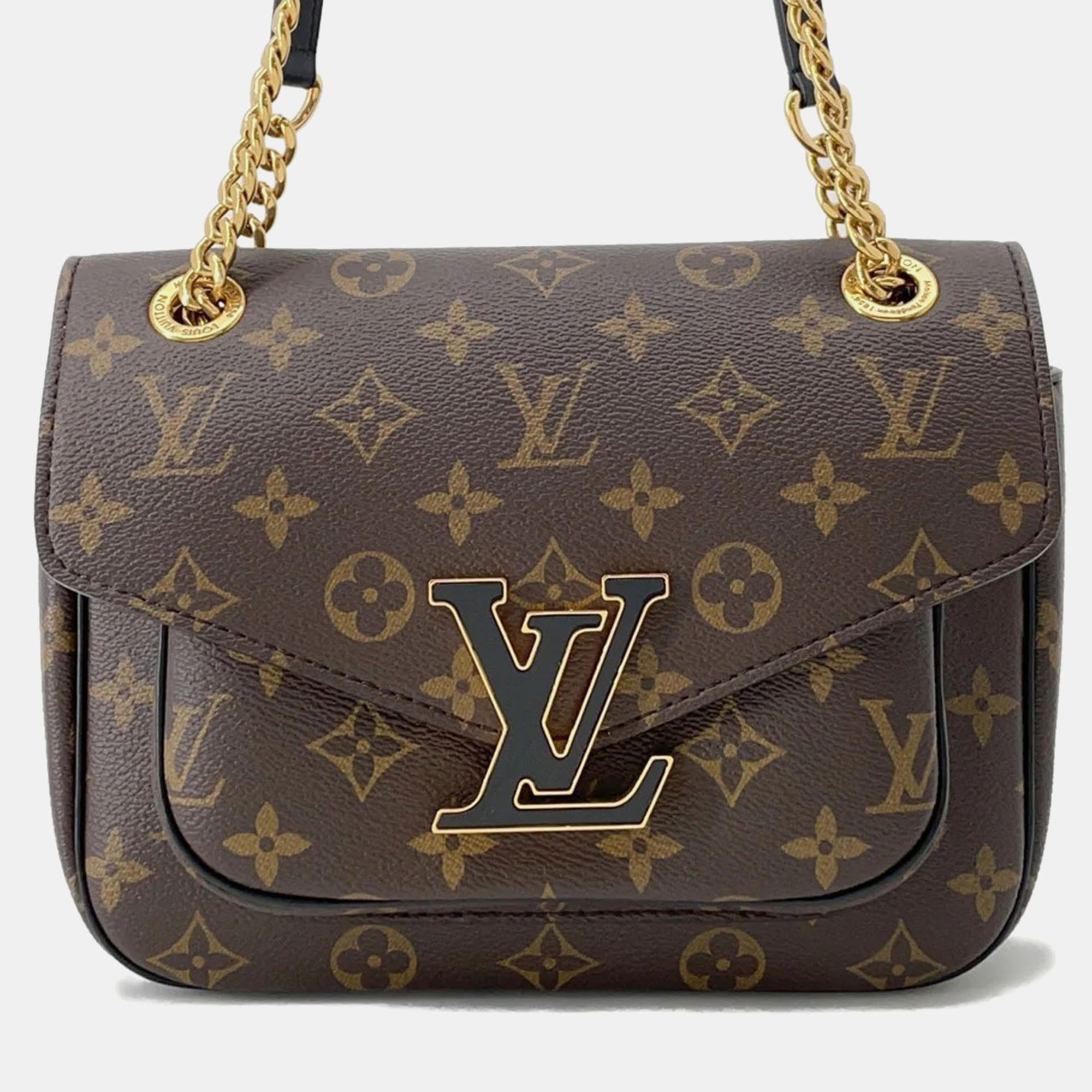 

Louis Vuitton Passy Red Monogram, Brown