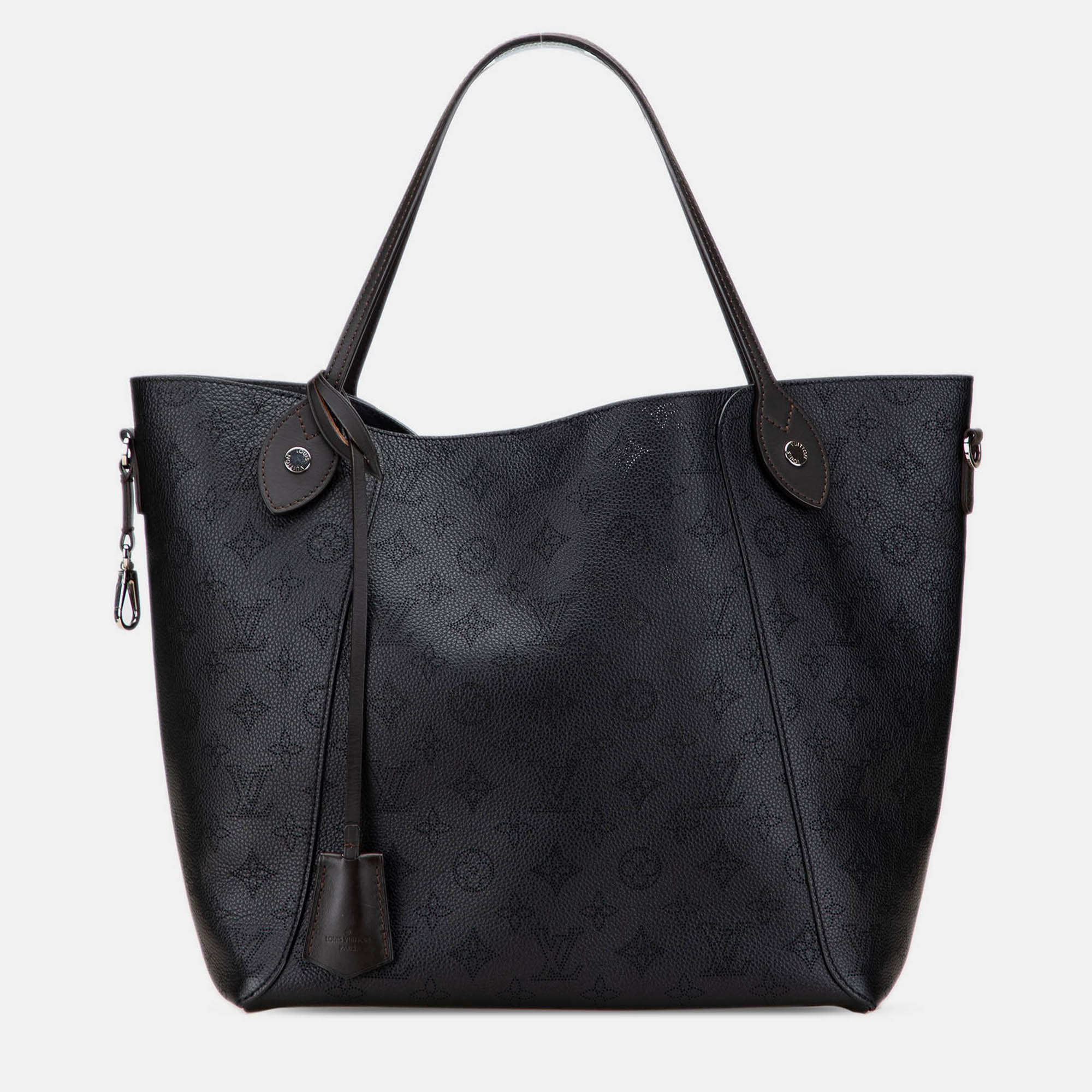 

Louis Vuitton Black Monogram Mahina Hina MM