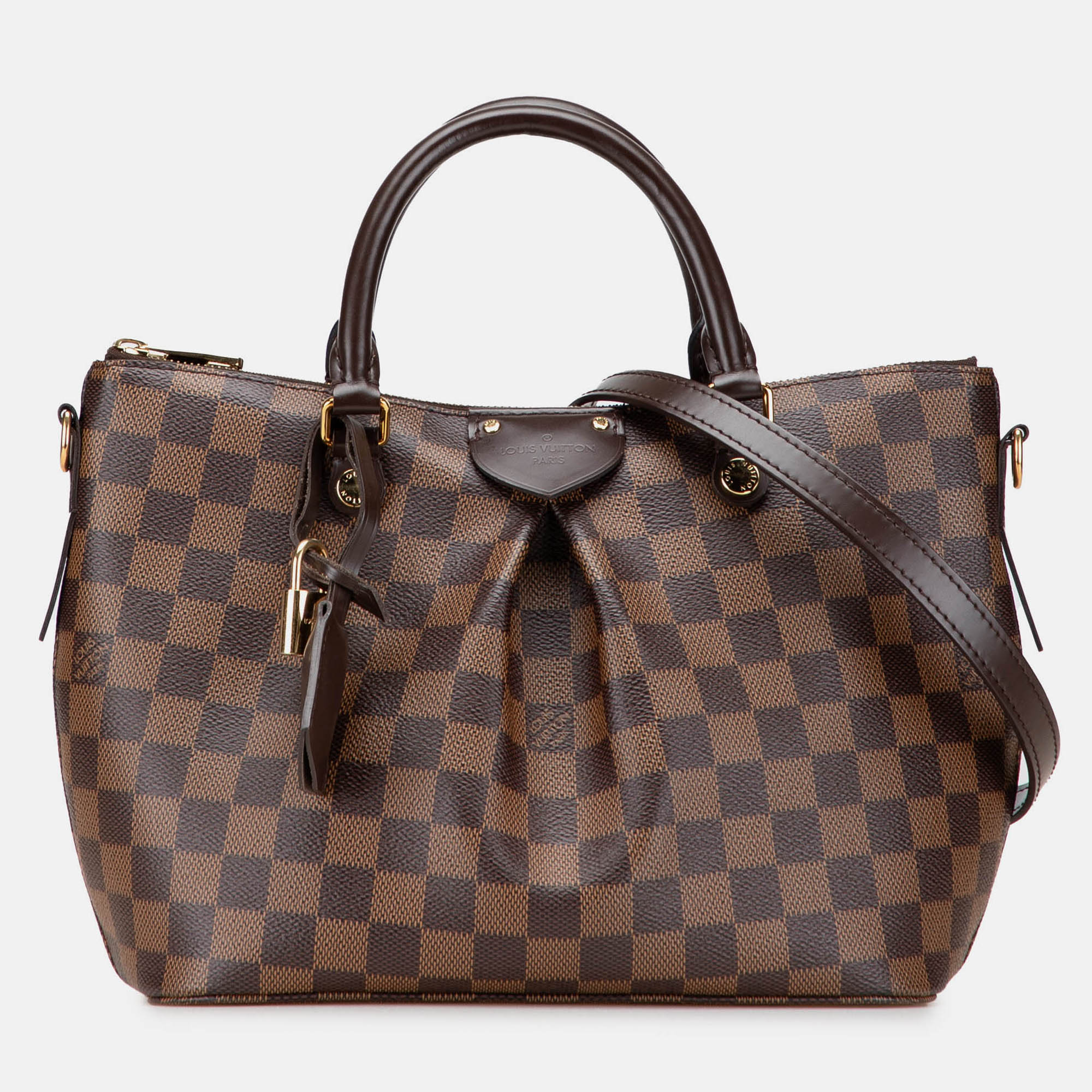 

Louis Vuitton Brown Damier Ebene Siena PM