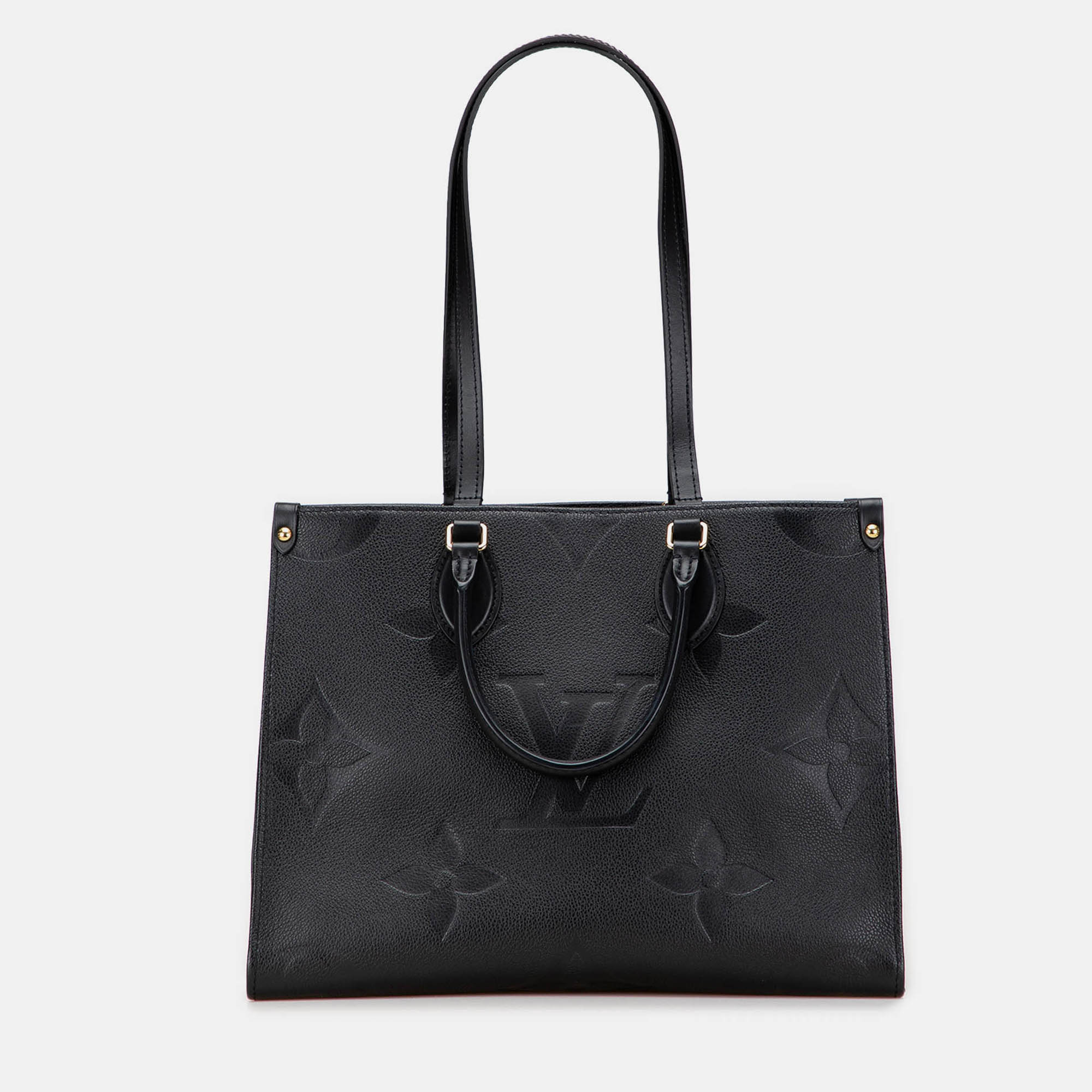

Louis Vuitton Black Monogram Empreinte Onthego MM