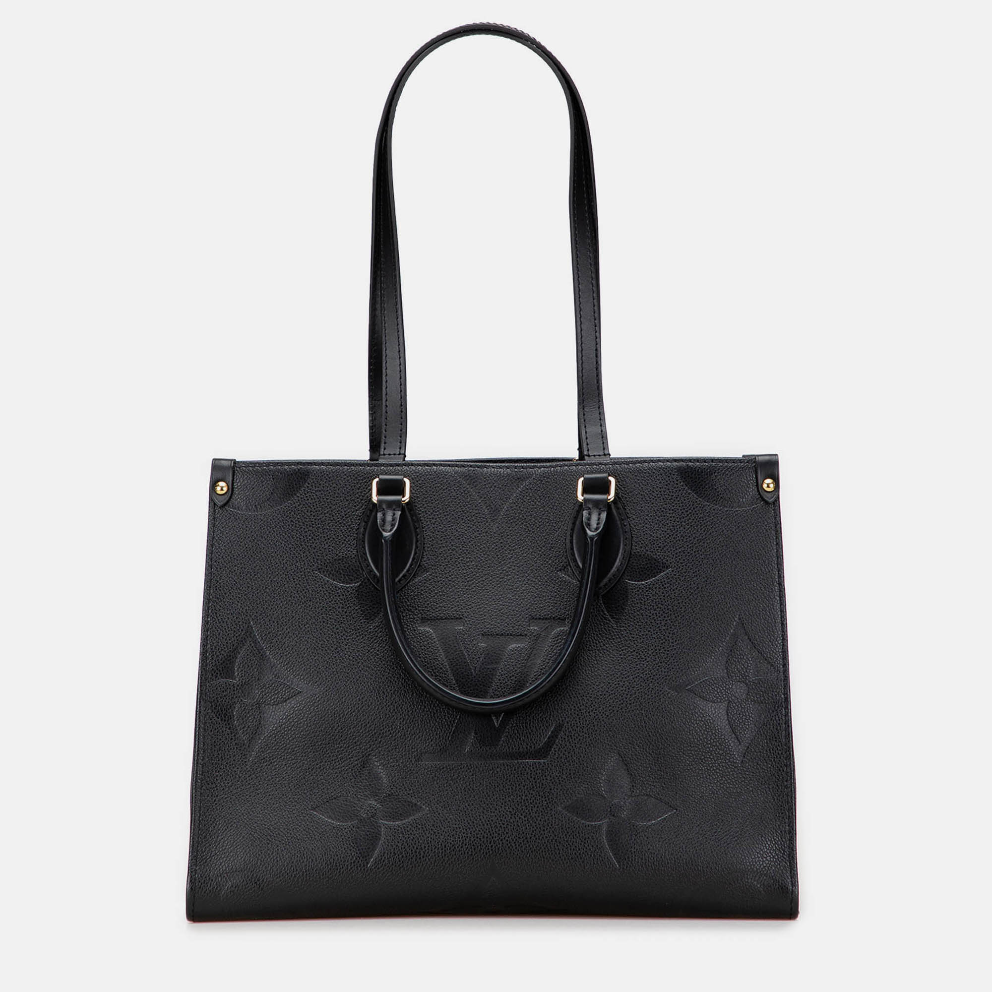 

Louis Vuitton Black Monogram Empreinte Onthego MM