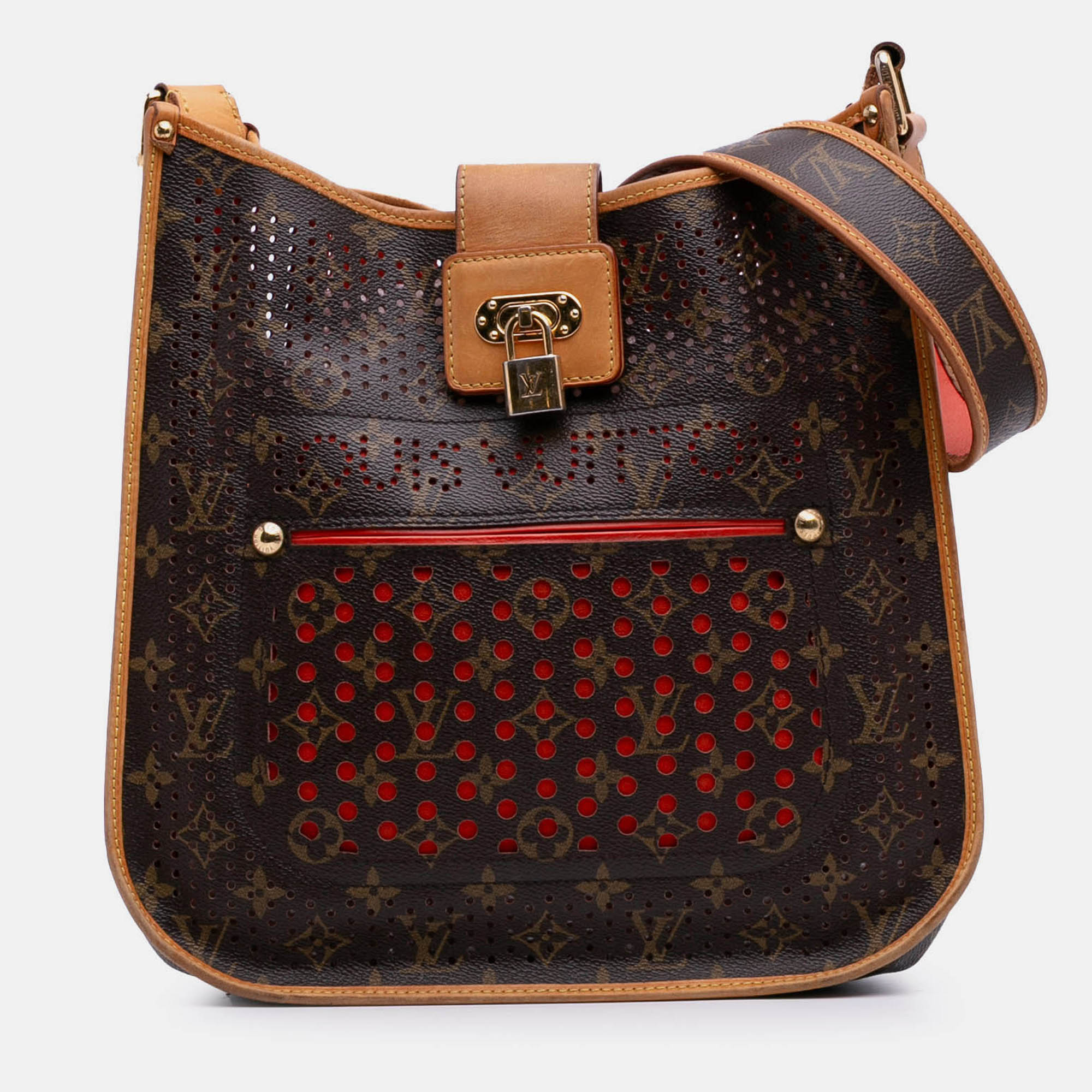 

Louis Vuitton Brown Monogram Musette Perforated