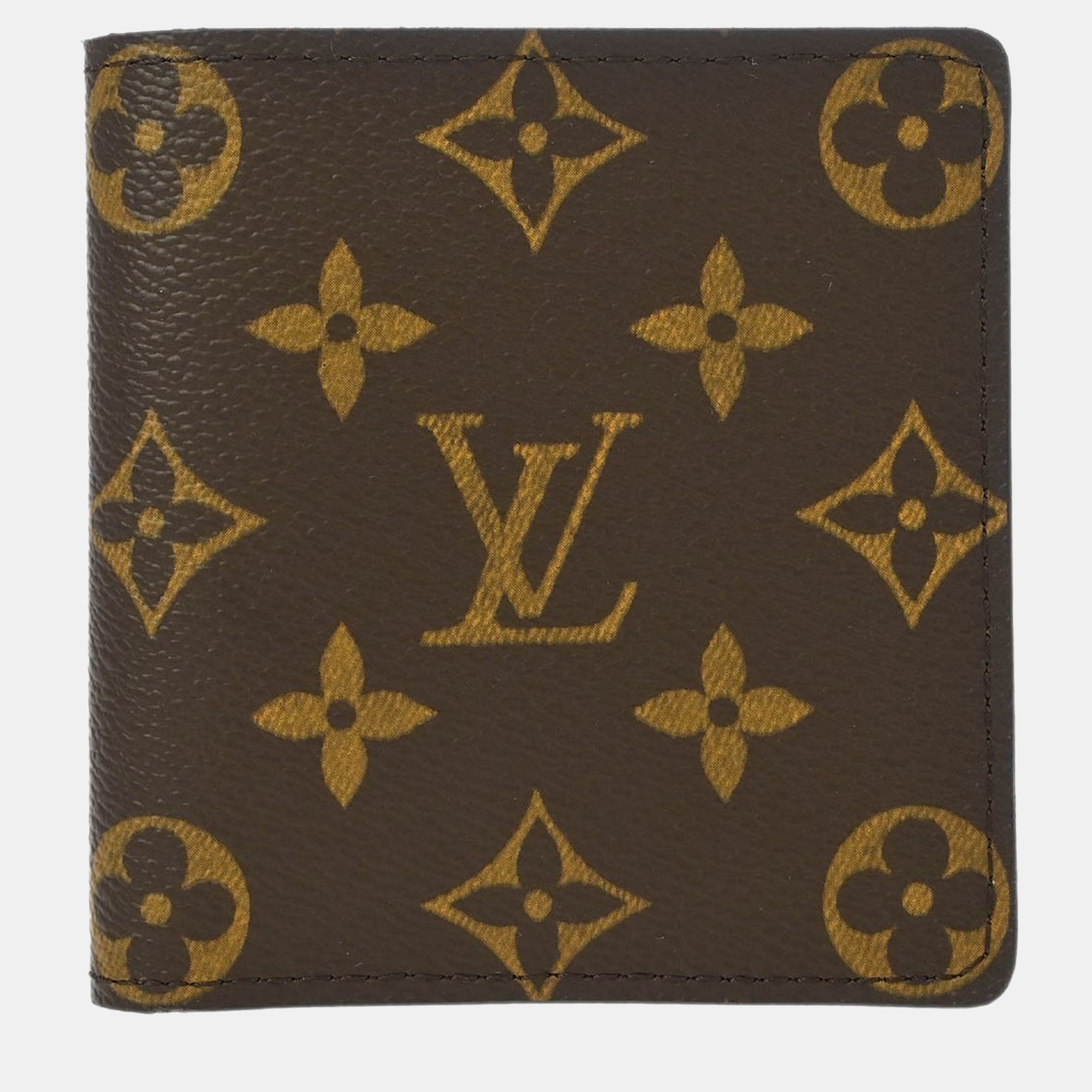 

Louis Vuitton Monogram Porte Billets 6 Cartes Credit Wallet, Brown