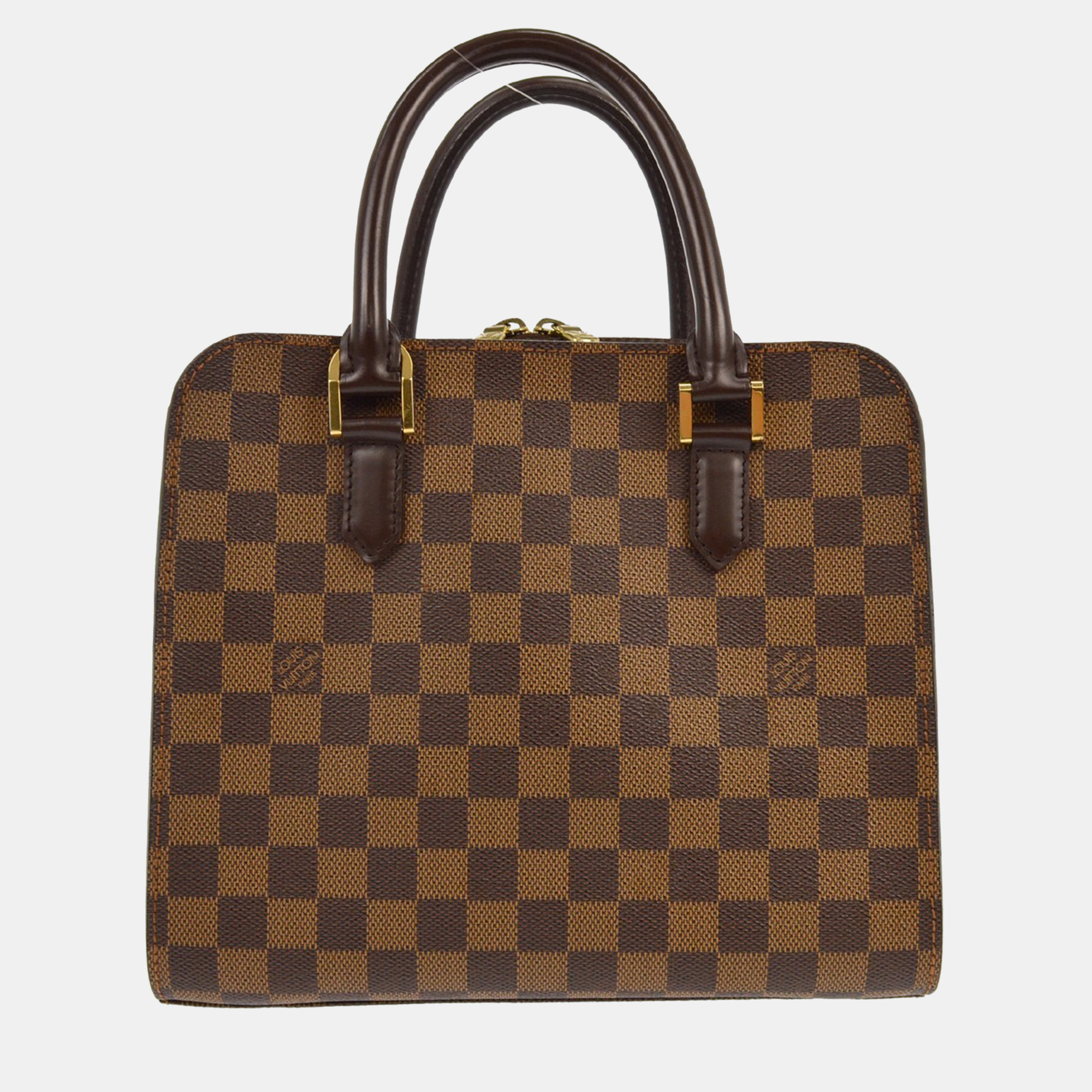 

Louis Vuitton Damier Triana Handbag, Brown