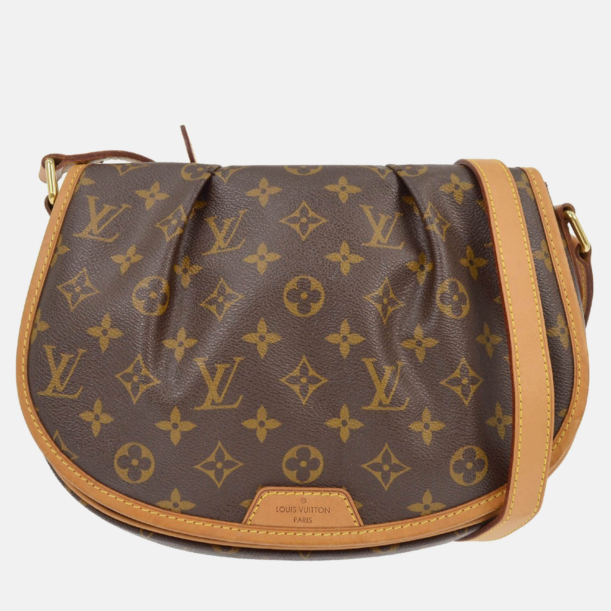 

Louis Vuitton Monogram Menilmontant PM Sshoulder Bag, Brown