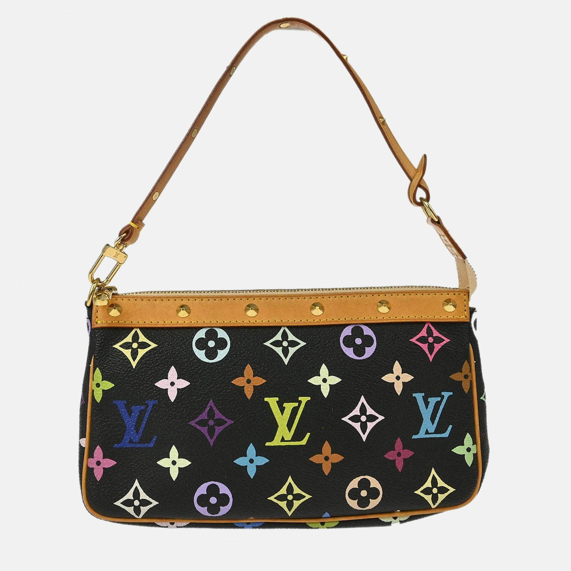 

Louis Vuitton Black Multicolor Pochette Accessoires