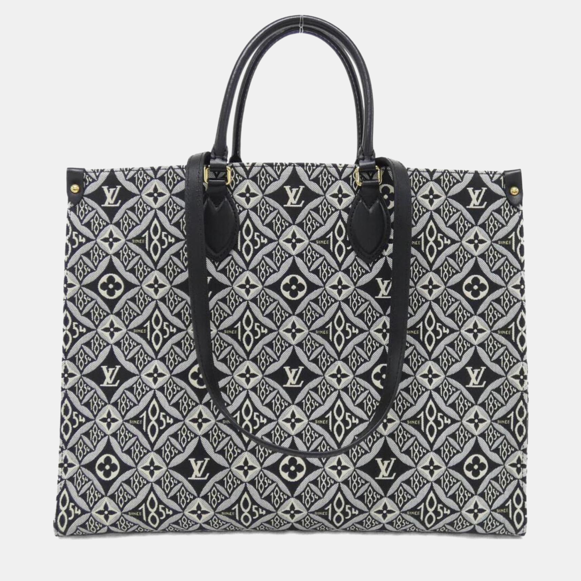 

Louis Vuitton Since1854 On The Go Gm Handbag, Black