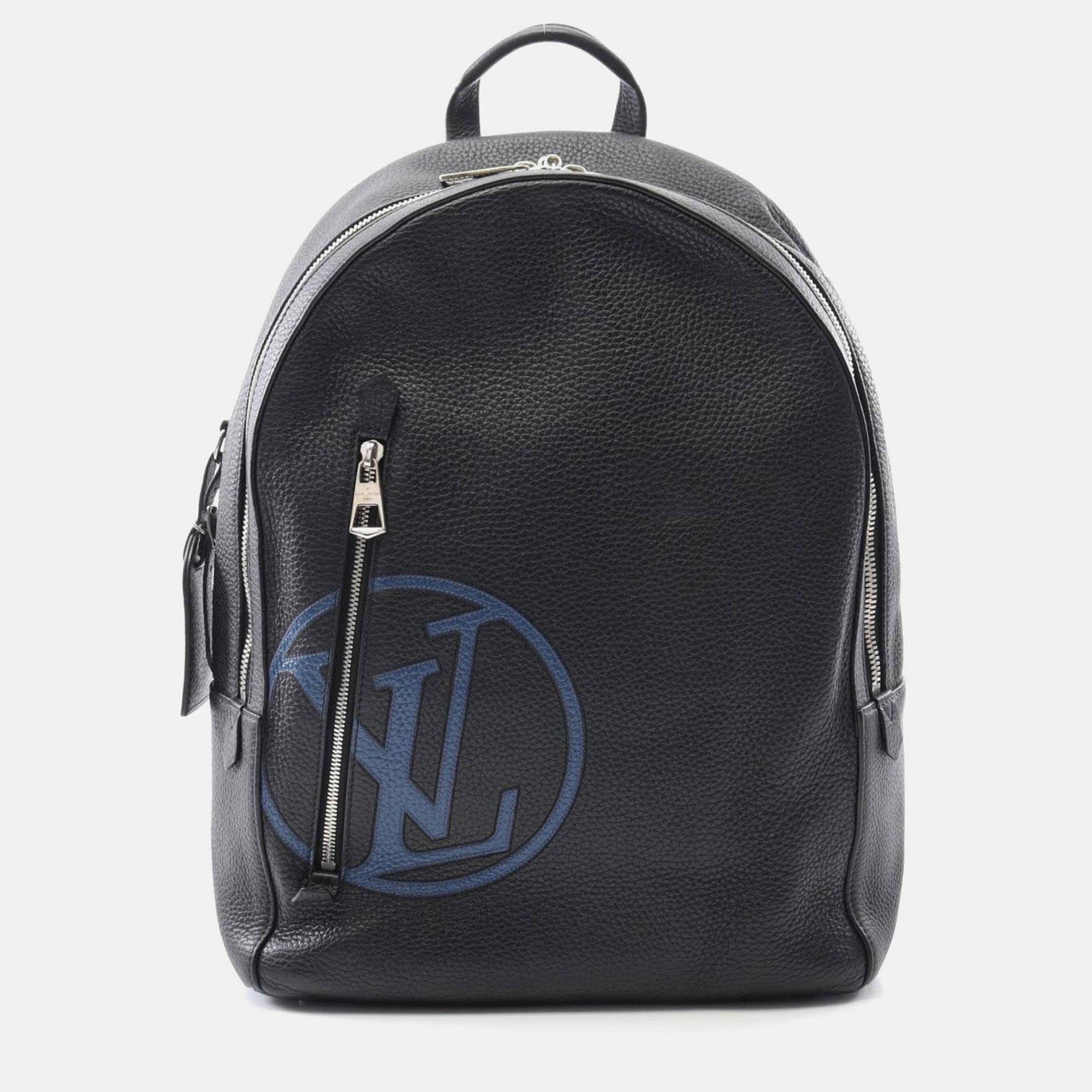 

Louis Vuitton Lv Circle Armand Noir Backpack Taurillon Leather Black