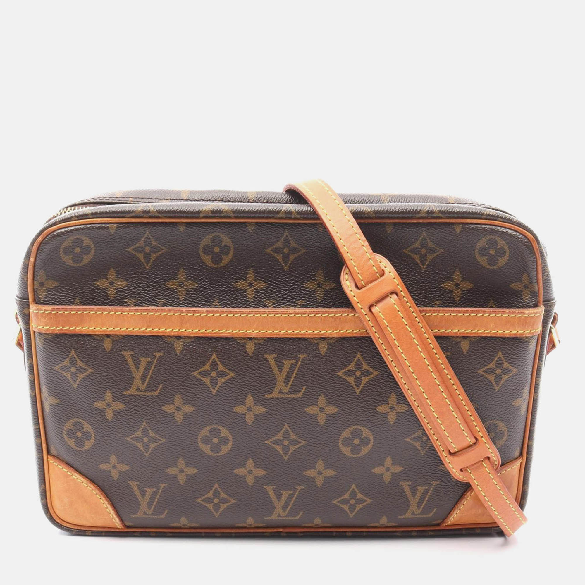 

Louis Vuitton Trocadero 30 Crossbody Shoulder Bag Monogram Canvas, Brown