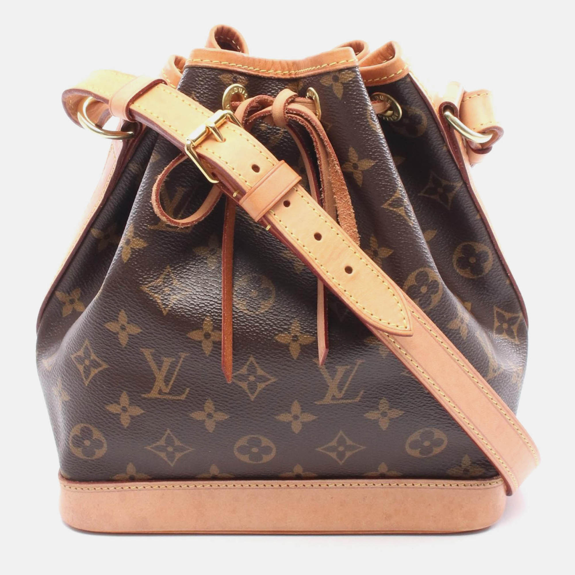 

Louis Vuitton Noe Bb Crossbody Shoulder Bag Monogram Canvas Leather, Brown