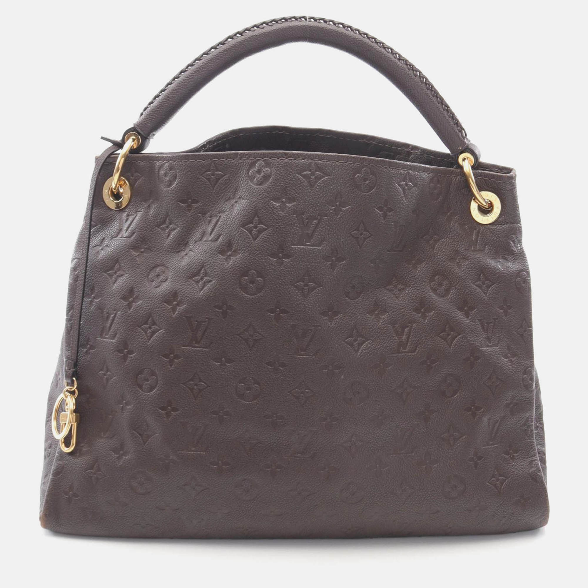 

Louis Vuitton Artsy Mm Shoulder Bag Monogram Empreinte Leather Brown
