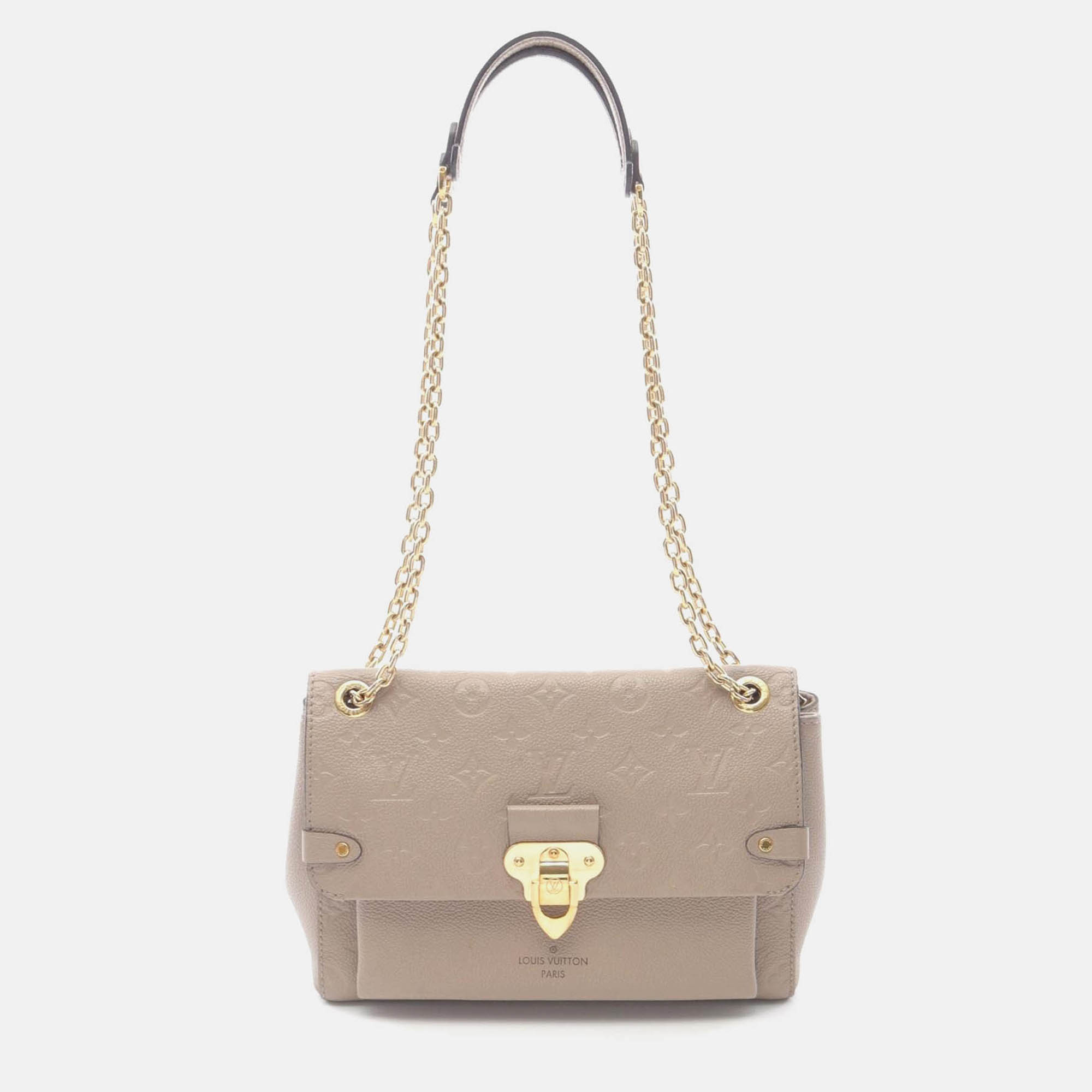 

Louis Vuitton Vavin PM Chain Shoulder Bag Monogram Empreinte Beige
