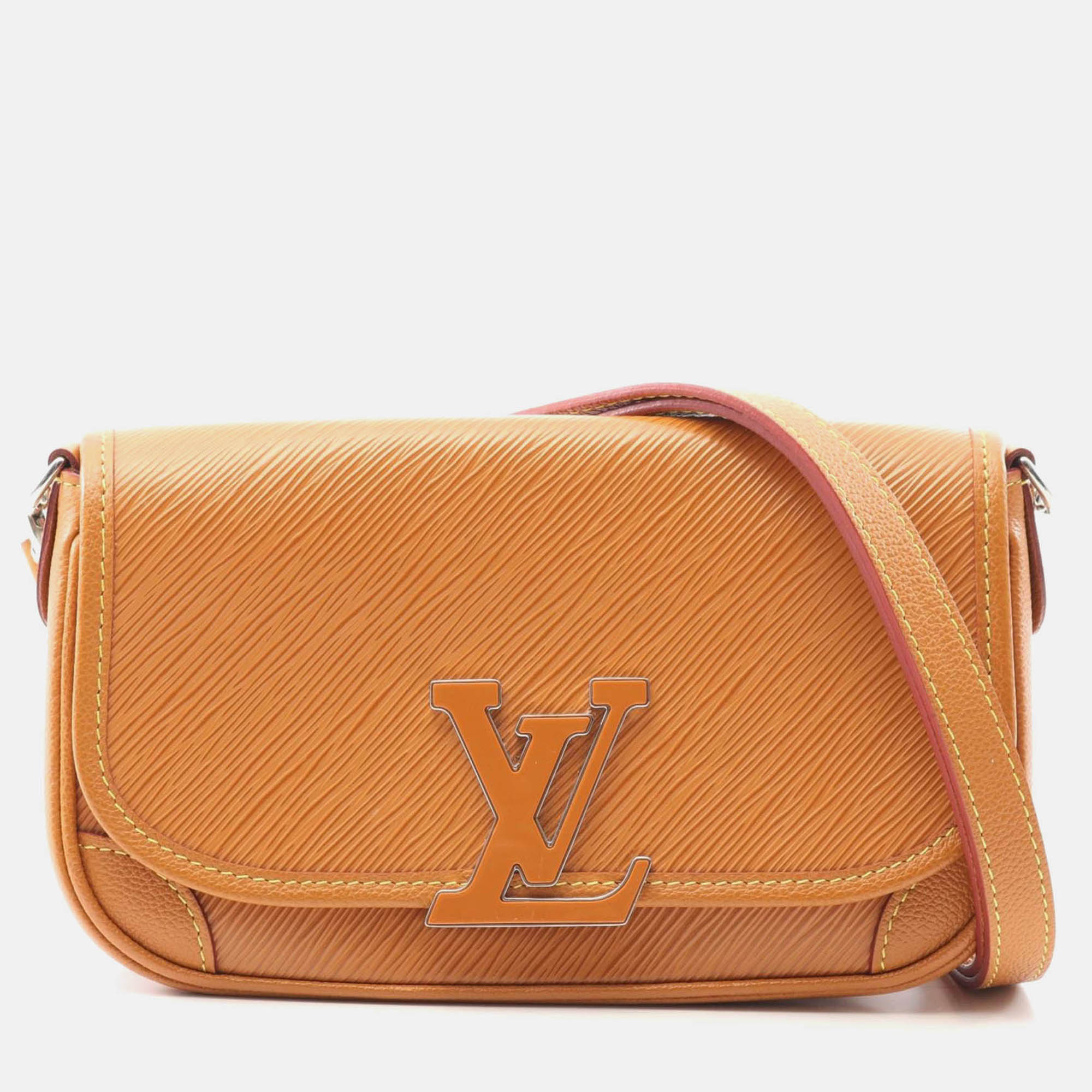 

Louis Vuitton Busi NM Shoulder Crossbody Bag Epi Leather Brown Gold