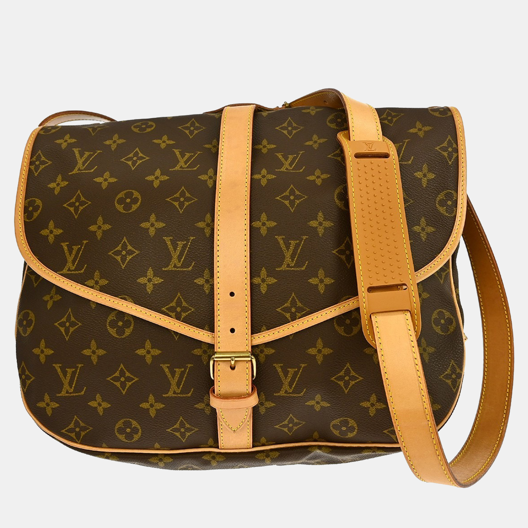 

Louis Vuitton Monogram Saumur 35 Shoulder Bag, Brown
