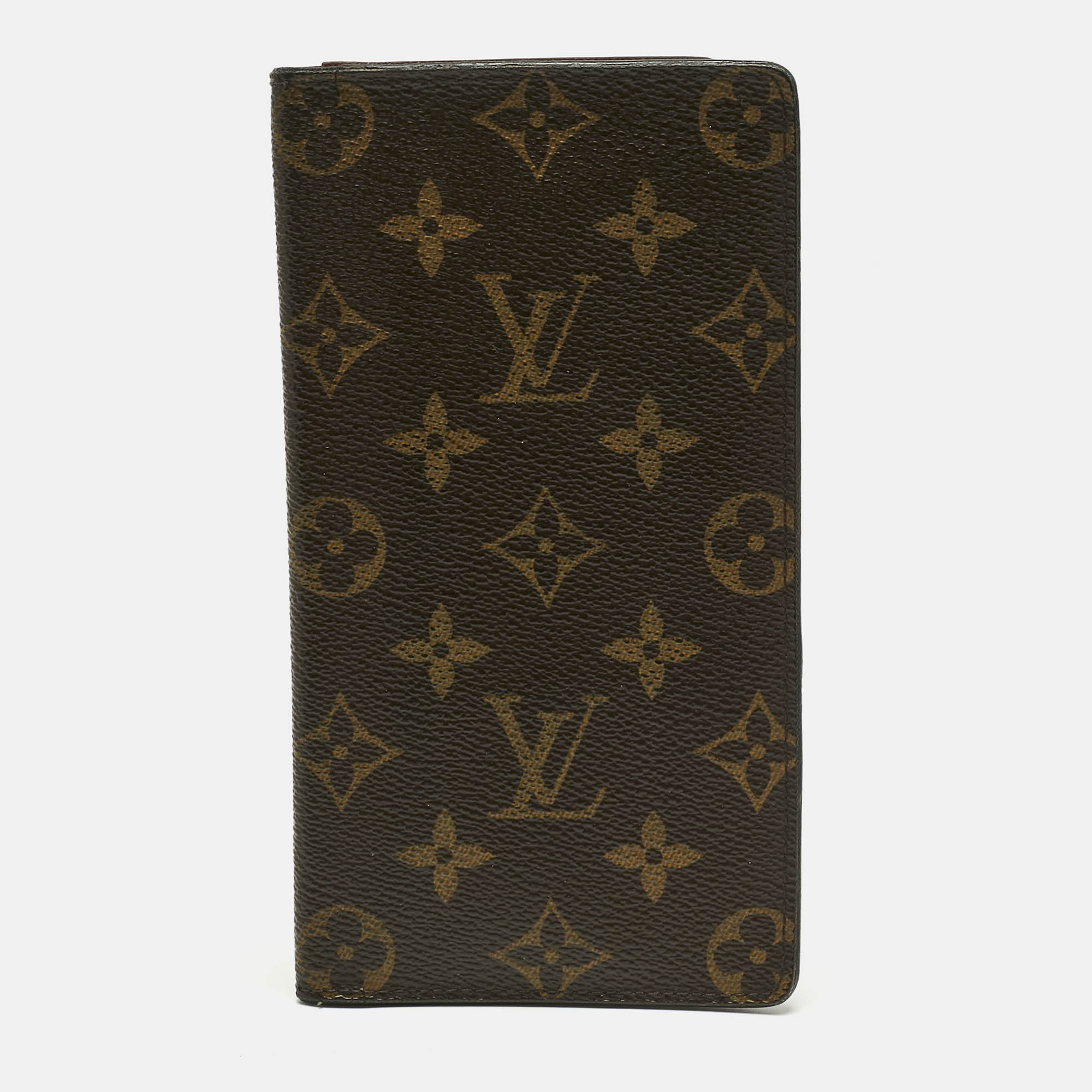

Louis Vuitton Monogram Canvas Porte Valeurs Wallet, Brown