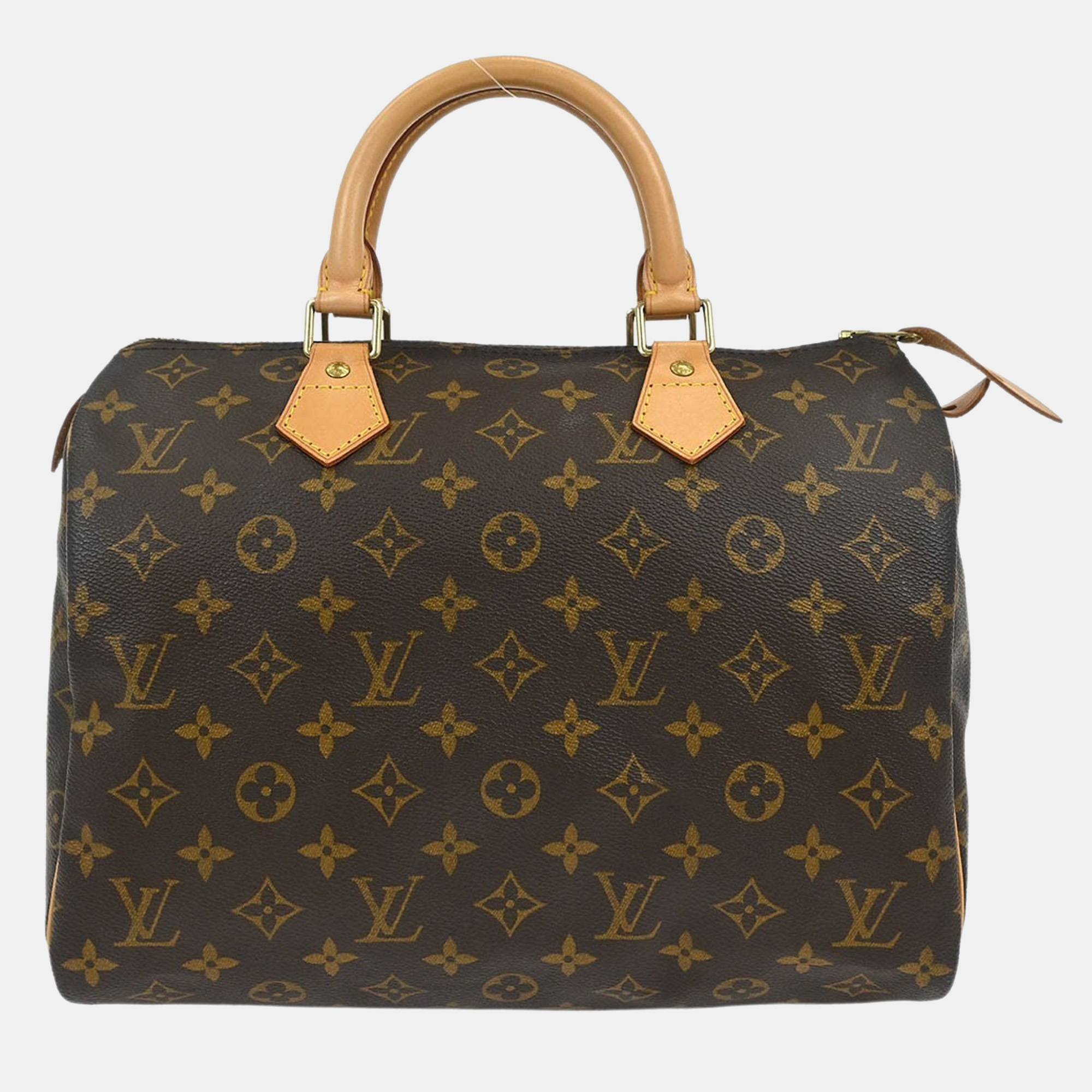 

Louis Vuitton Monogram Speedy 30 Handbag, Brown