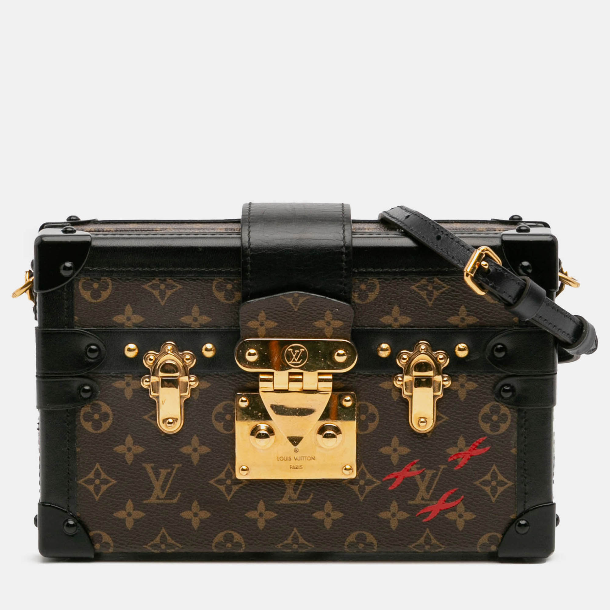 

Louis Vuitton Brown Monogram Petite Malle