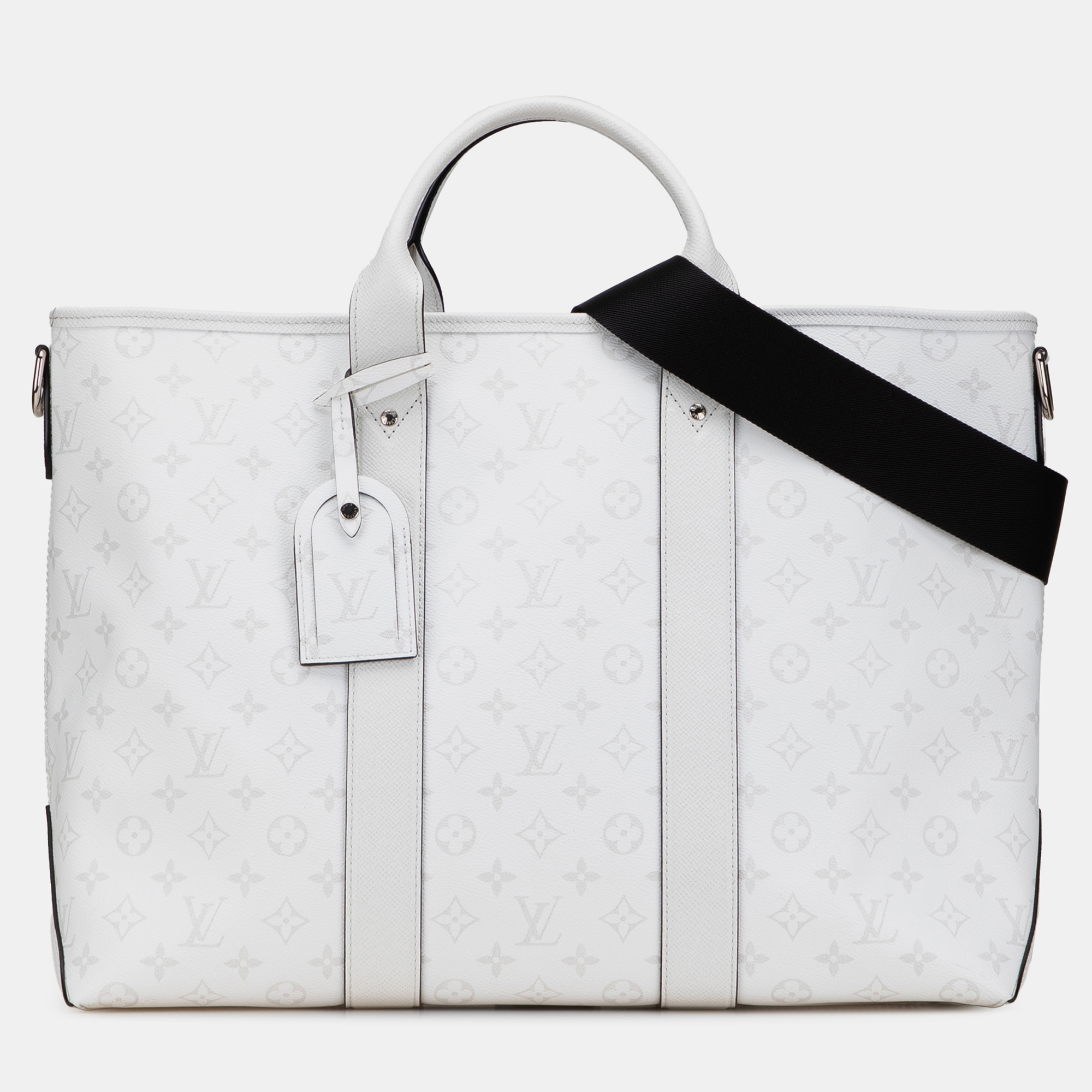 

Louis Vuitton White Monogram Taigarama Weekend Tote