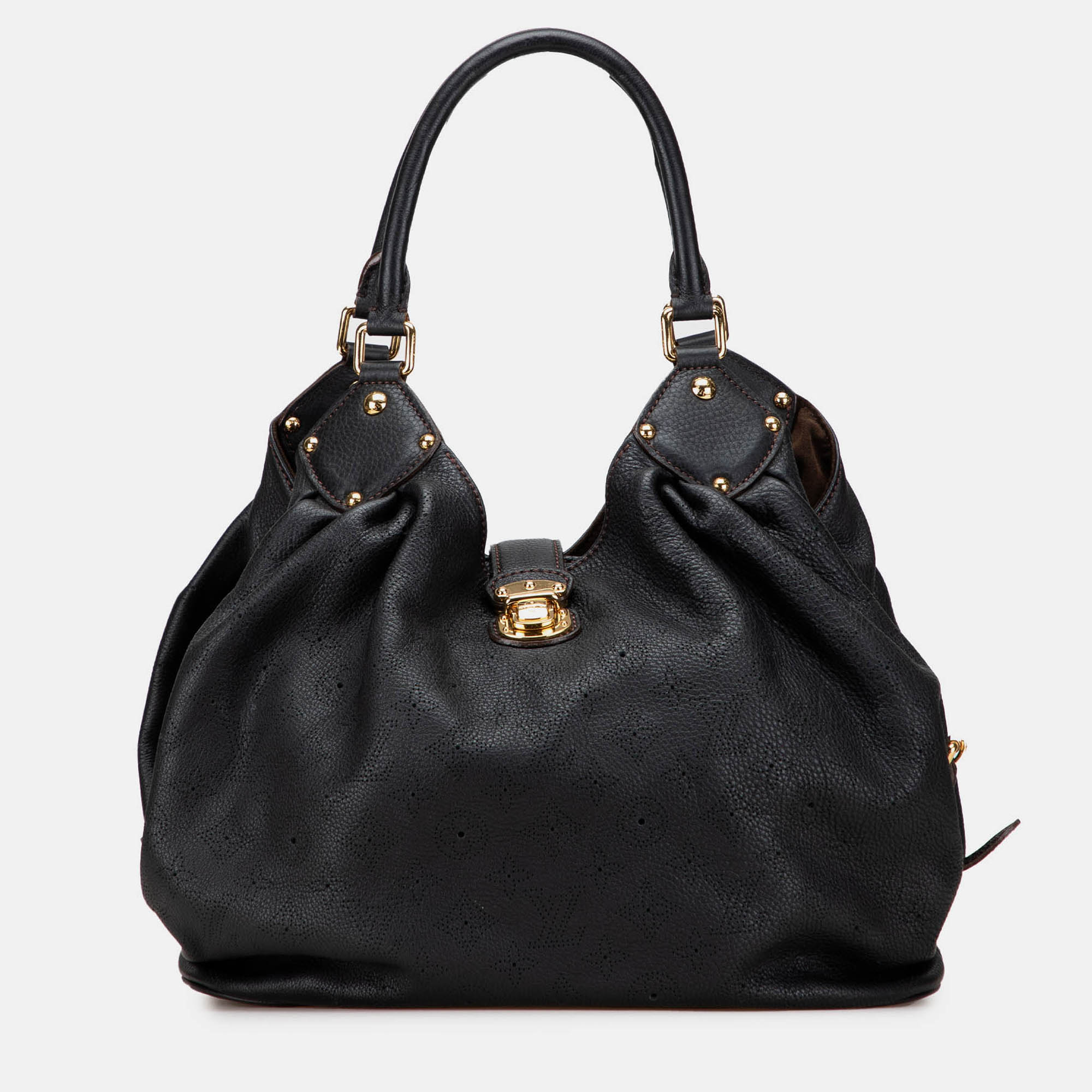 

Louis Vuitton Black Monogram Mahina