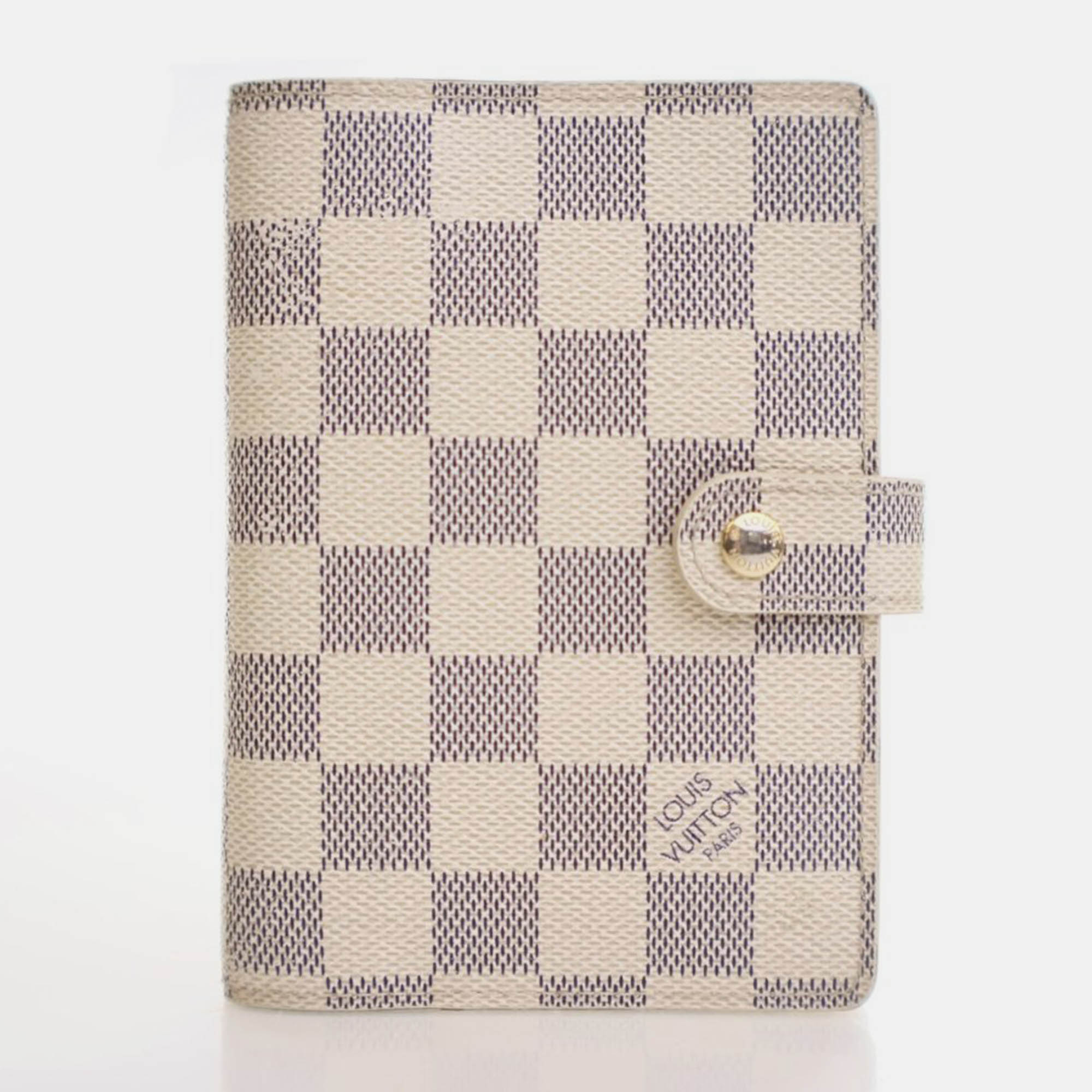 

Louis Vuitton Vintage Damier Azur Agenda PM, Grey