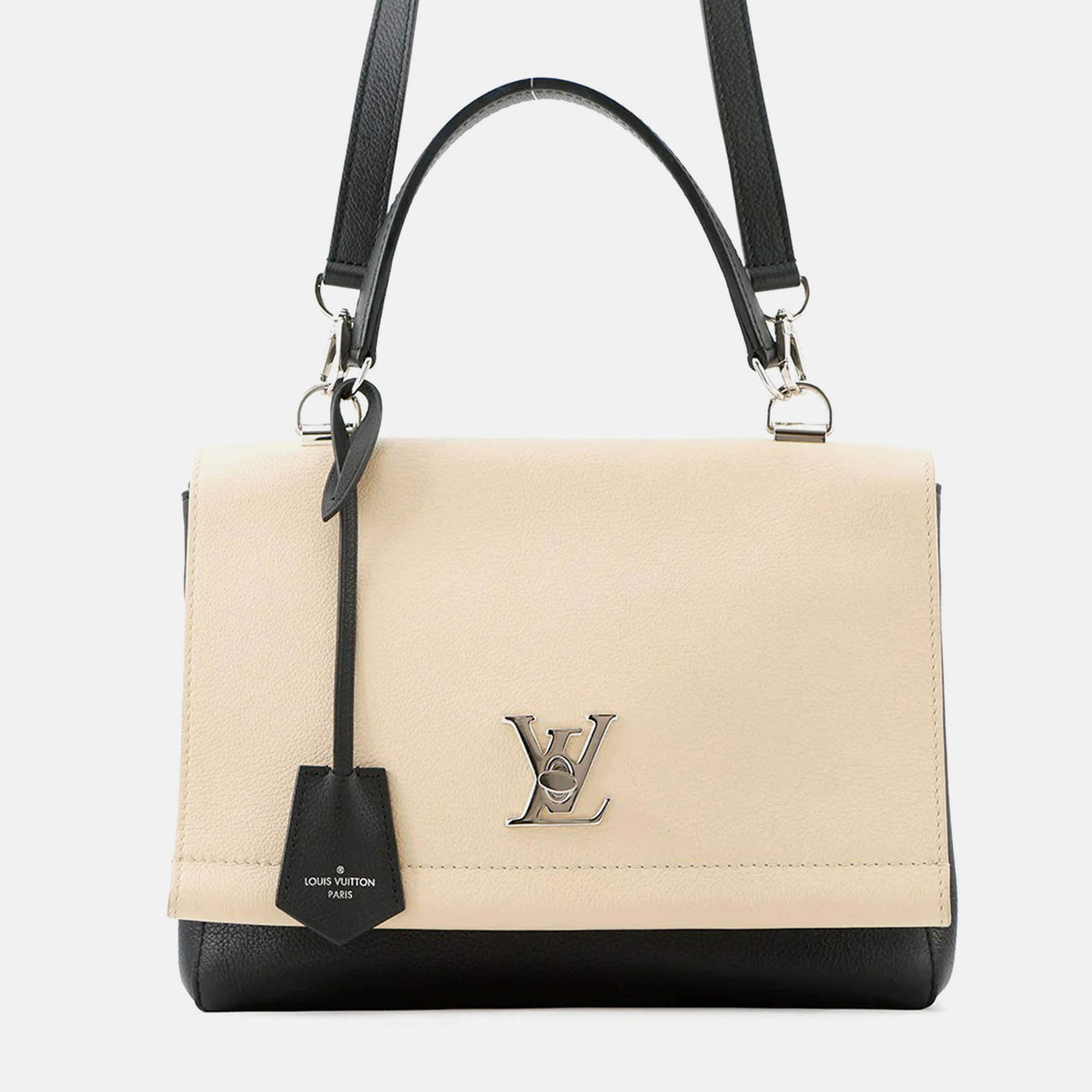 

Louis Vuitton Rock Me Cartable Vanille Noir Calf Leather Handbag, Black