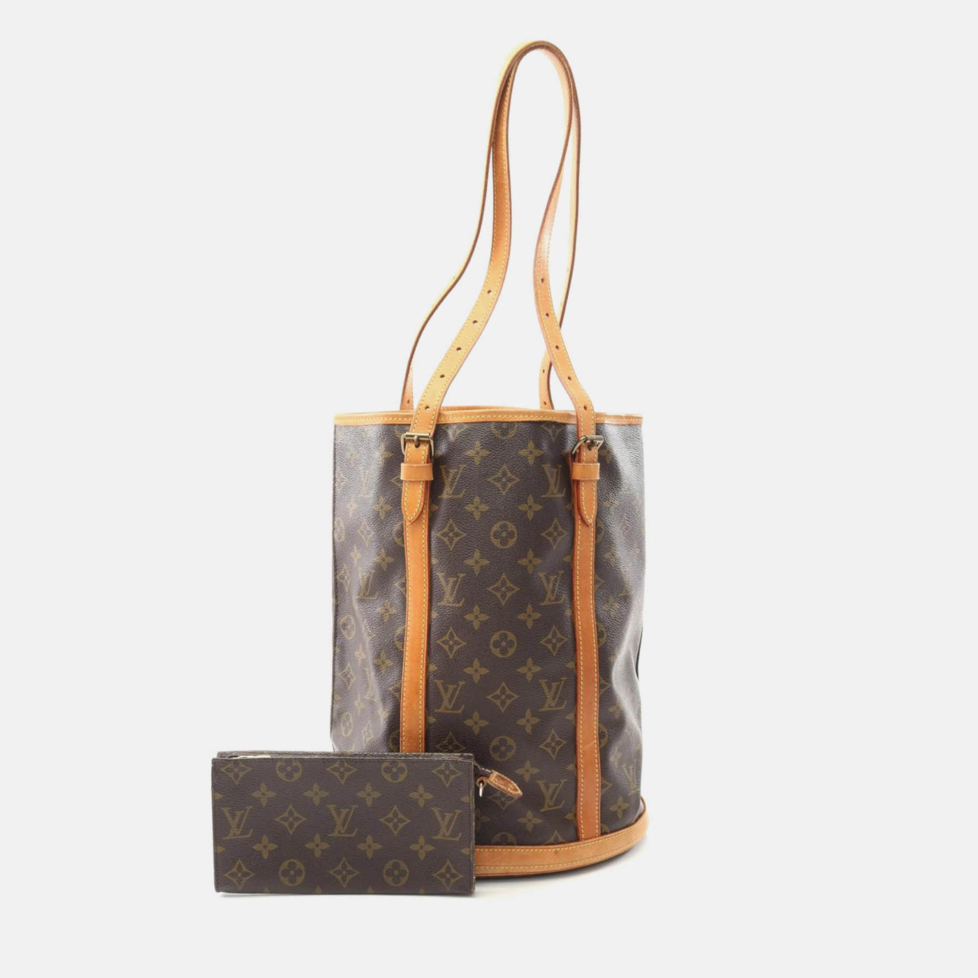 

Louis Vuitton Bucket GM Shoulder Bag Monogram Canvas Brown