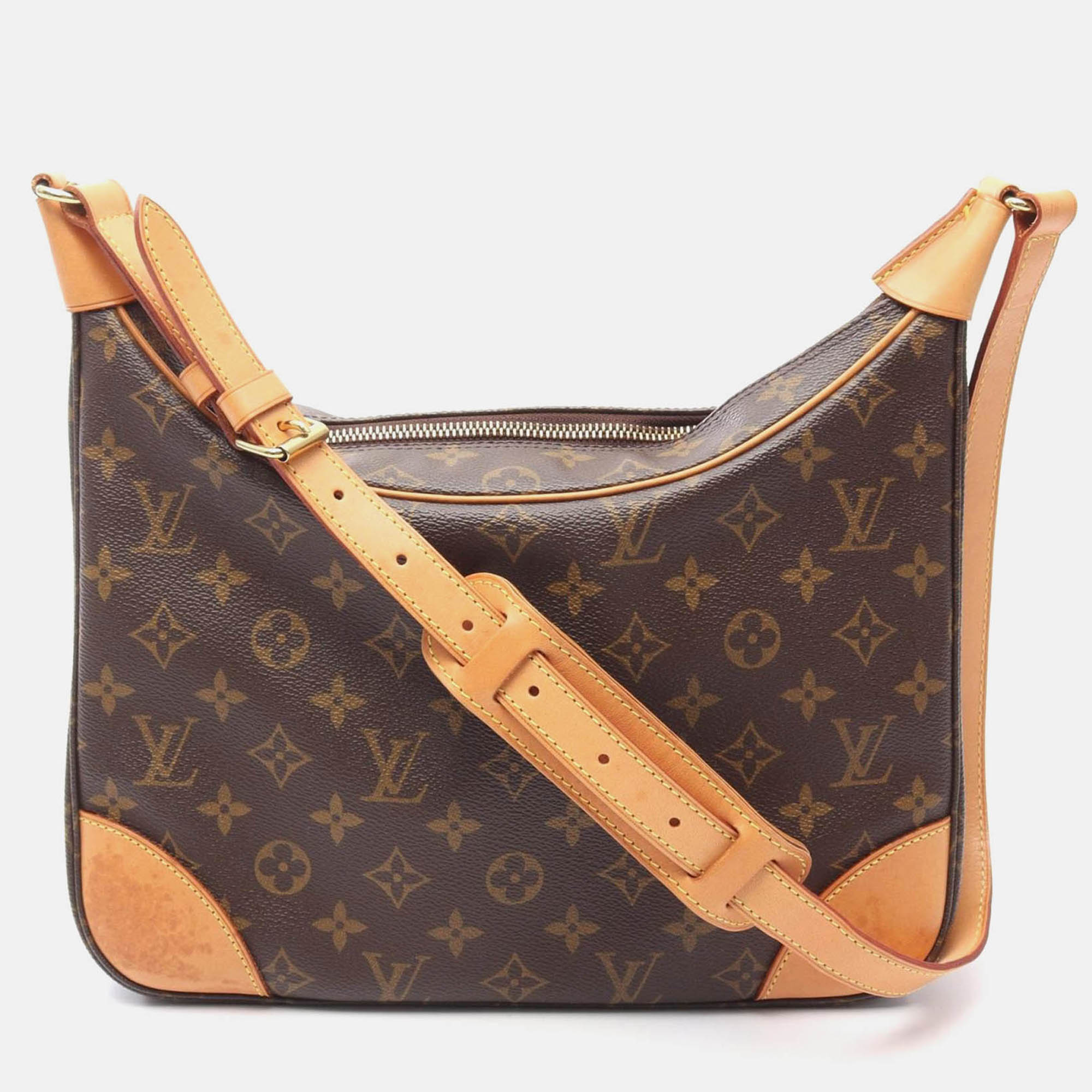 

Louis Vuitton Boulogne Brown Monogram Canvas PM Shoulder Bag