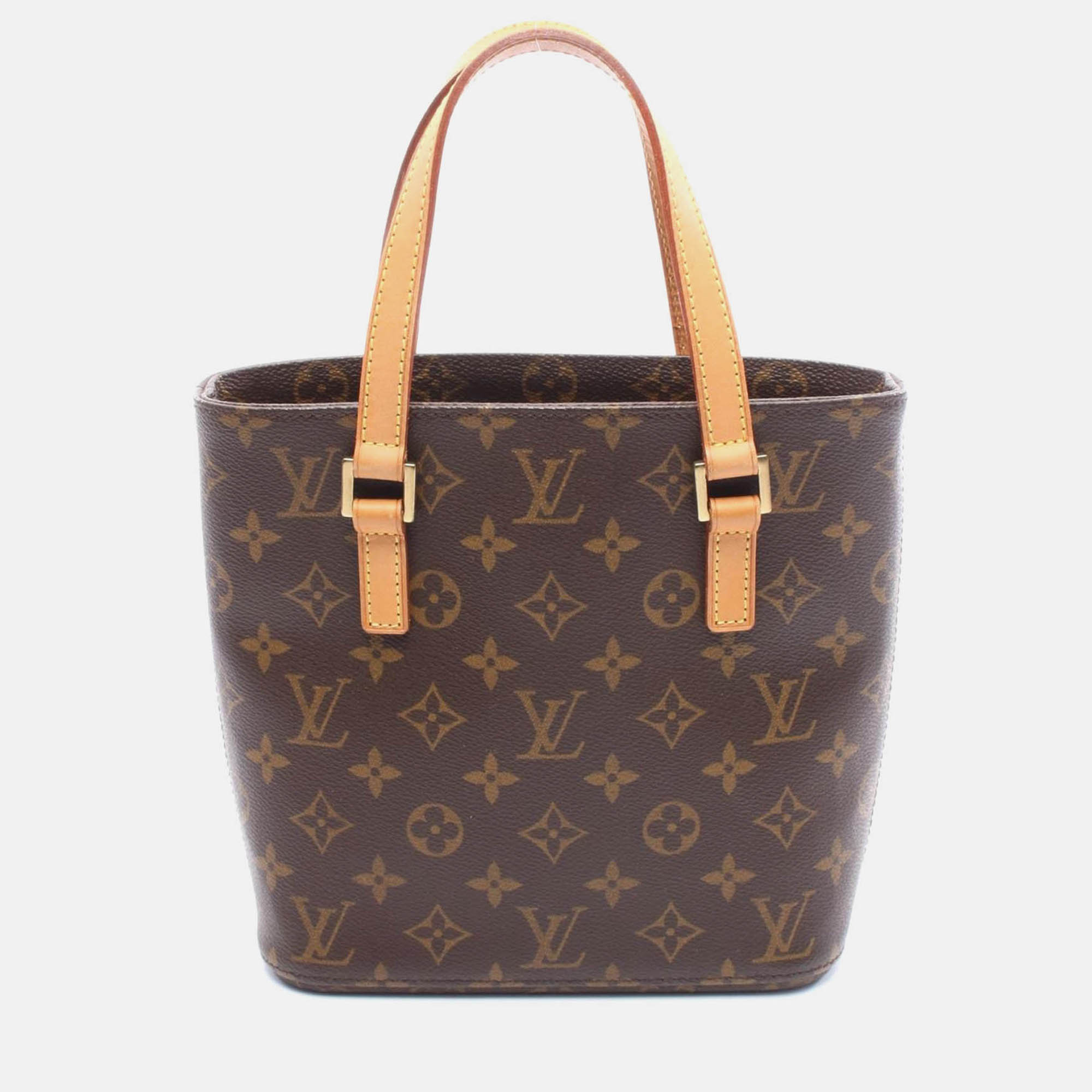 

Louis Vuitton Vavin Brown Monogram Canvas Leather PM Handbag