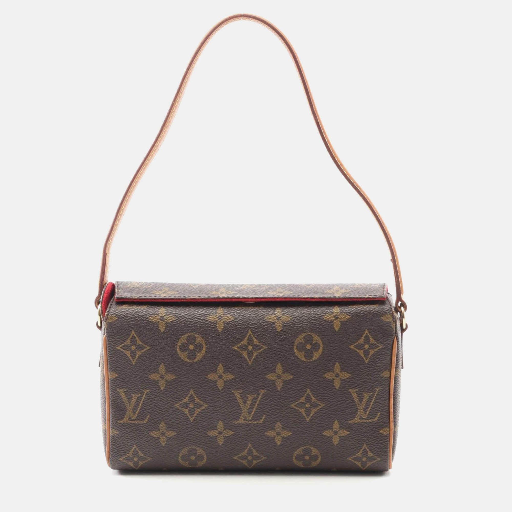 

Louis Vuitton Recital Brown Monogram Canvas Leather Handbag