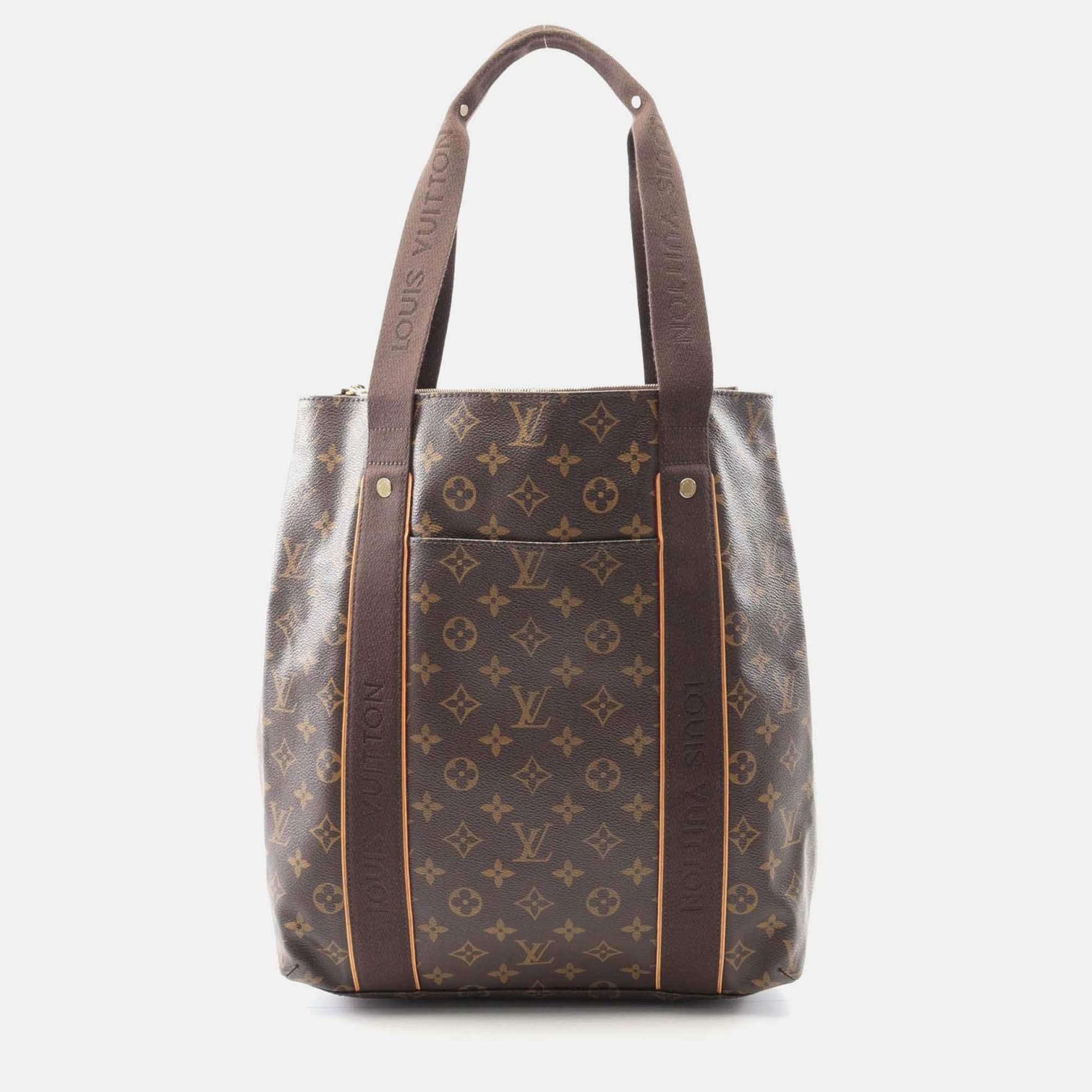 

Louis Vuitton Cabas Beaubourg Shoulder Tote Hand Bag Monogram, Brown