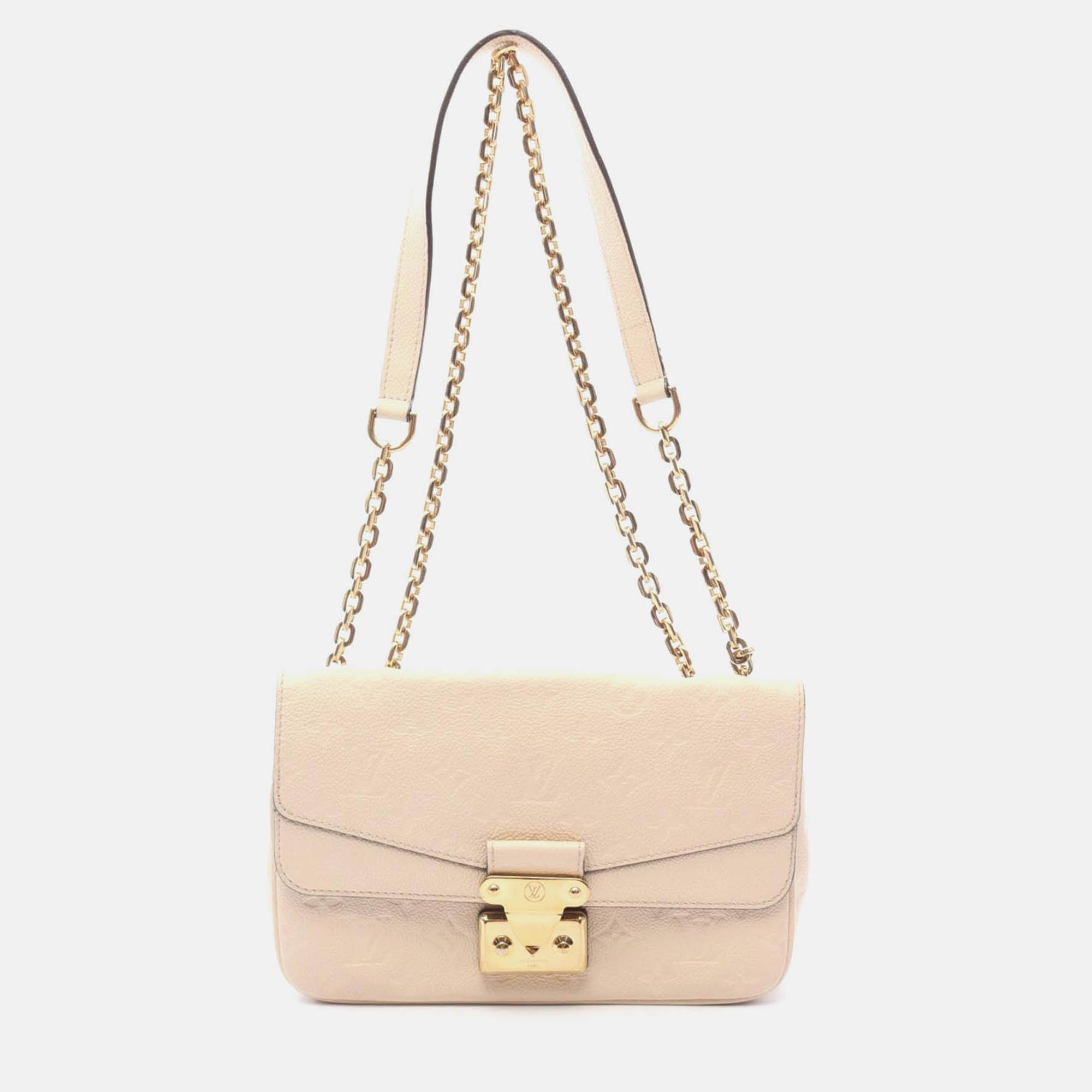 

Louis Vuitton Marceau Chain Shoulder Bag Monogram Empreinte Crme, Beige
