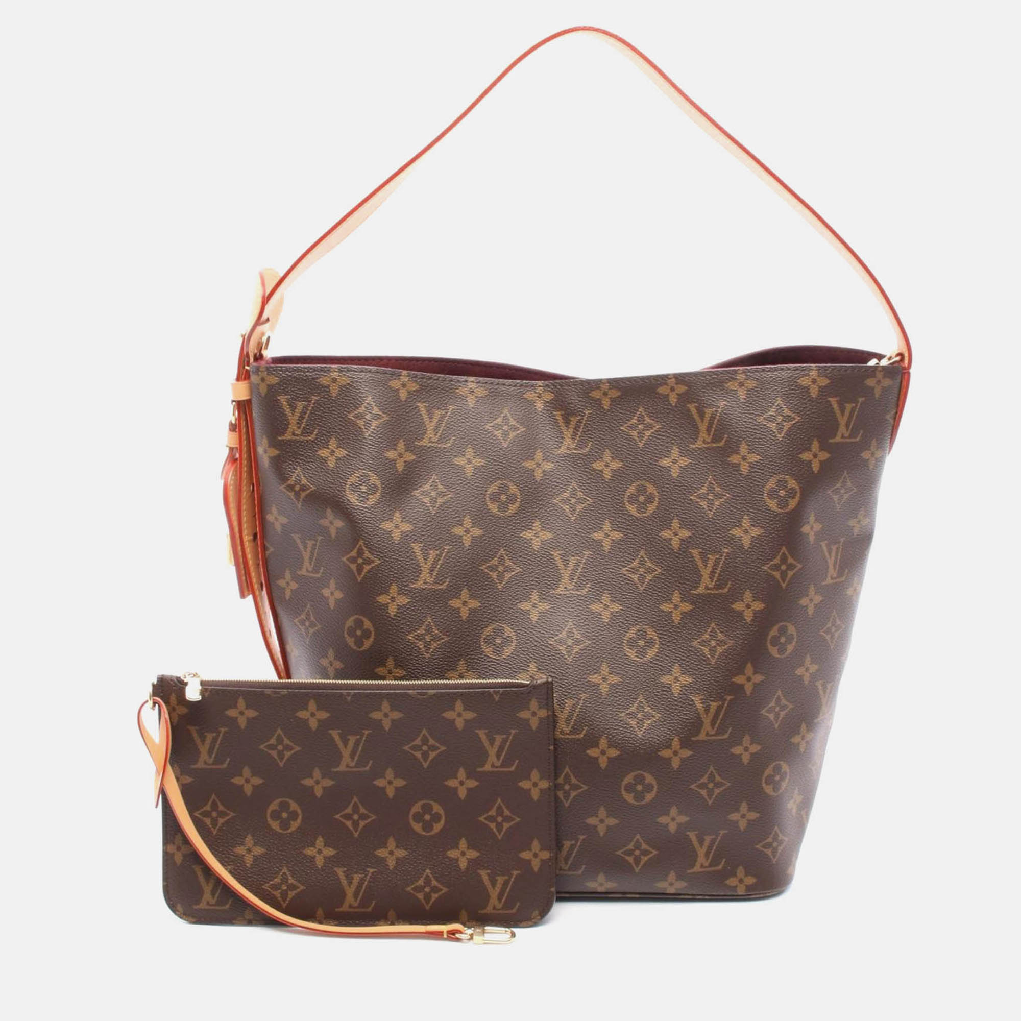 

Louis Vuitton All-In Gm Shoulder Bag Canvas Leather Brown