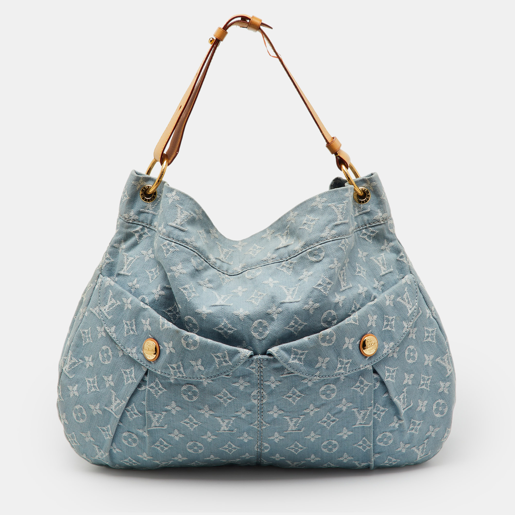 

Louis Vuitton Monogram Blue Denim Daily GM Bag