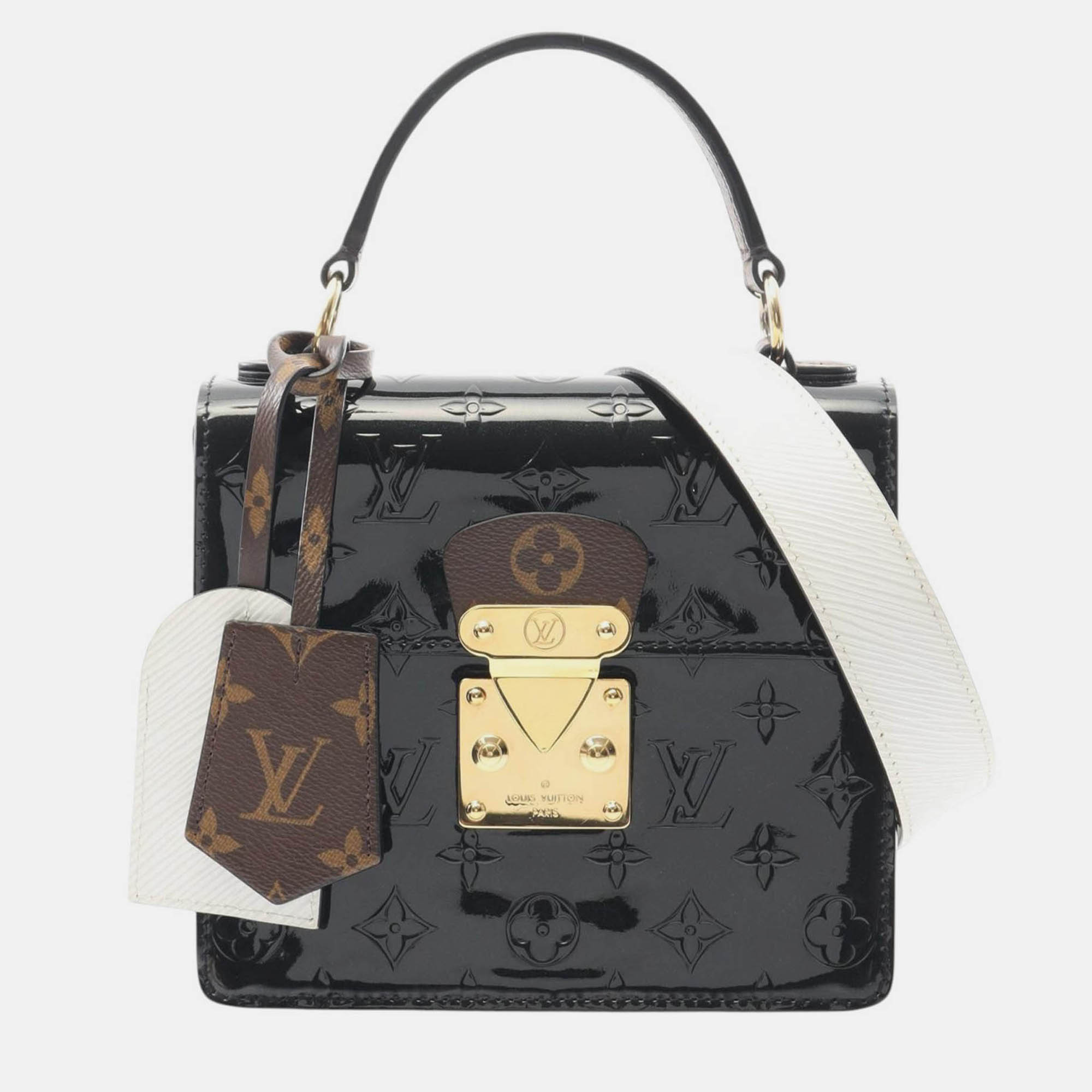 

Louis Vuitton Black Monogram Vernis Spring Street