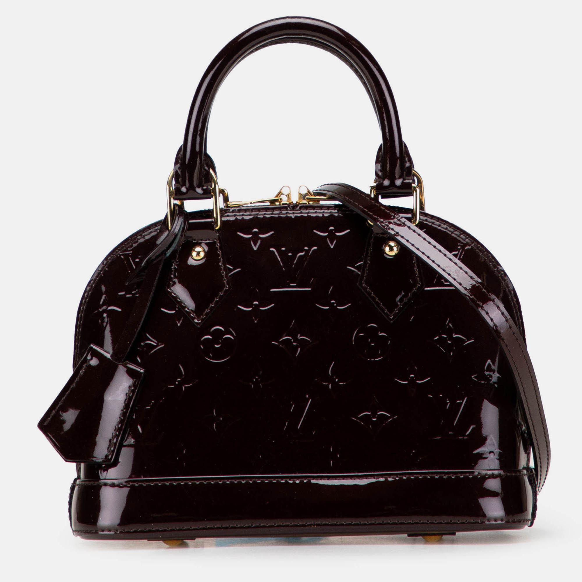 

Louis Vuitton Purple Monogram Vernis Alma BB