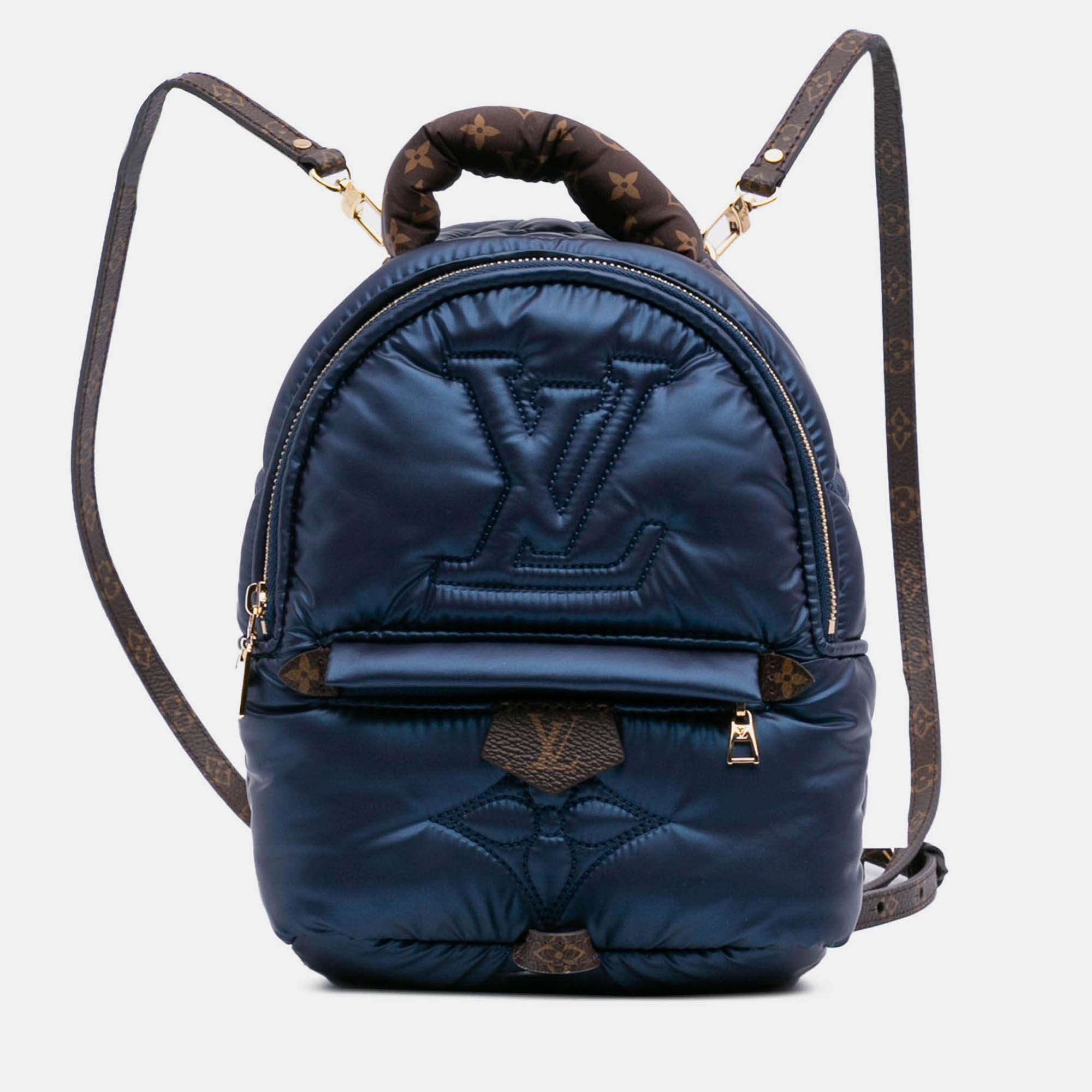 

Louis Vuitton Navy Blue Monogram Econyl Pillow Mini Palm Springs
