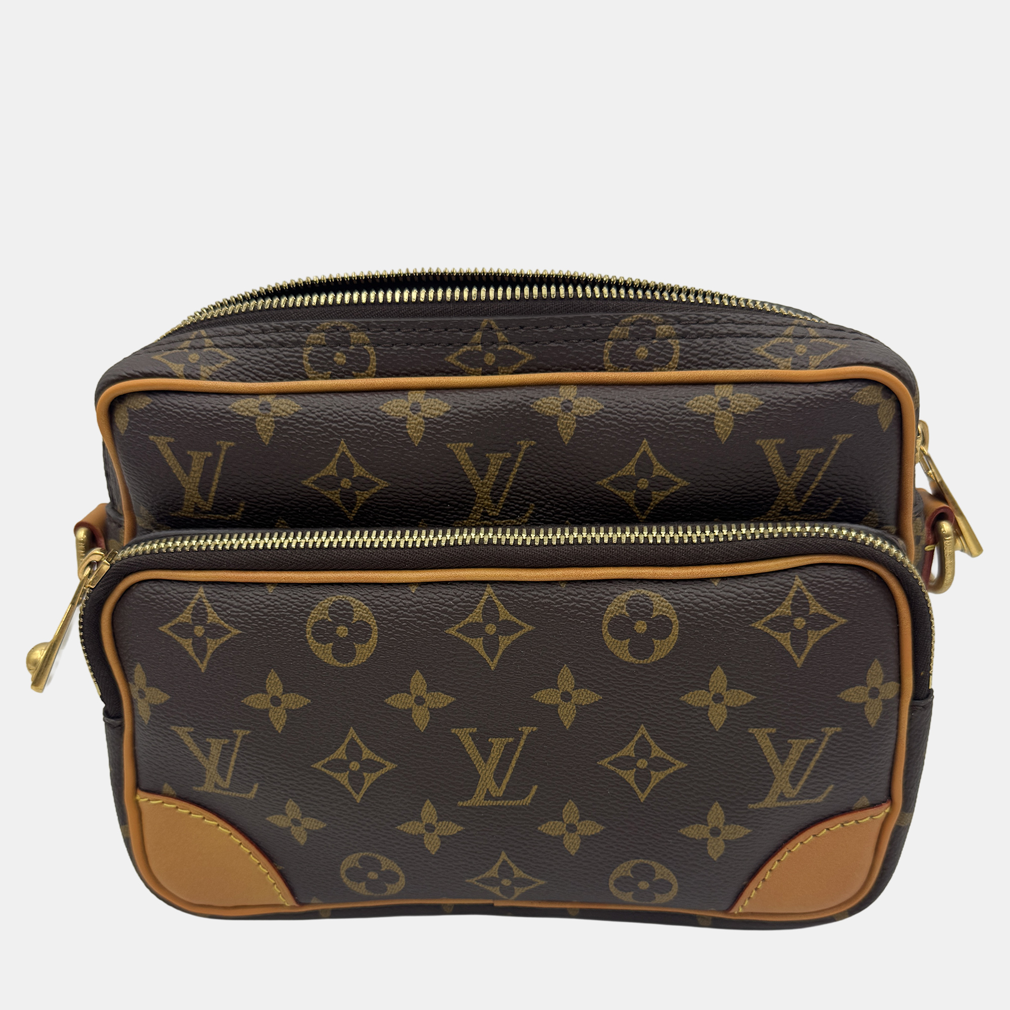 

Louis Vuitton Nile Monogram Canvas Shoulder Bag, Brown