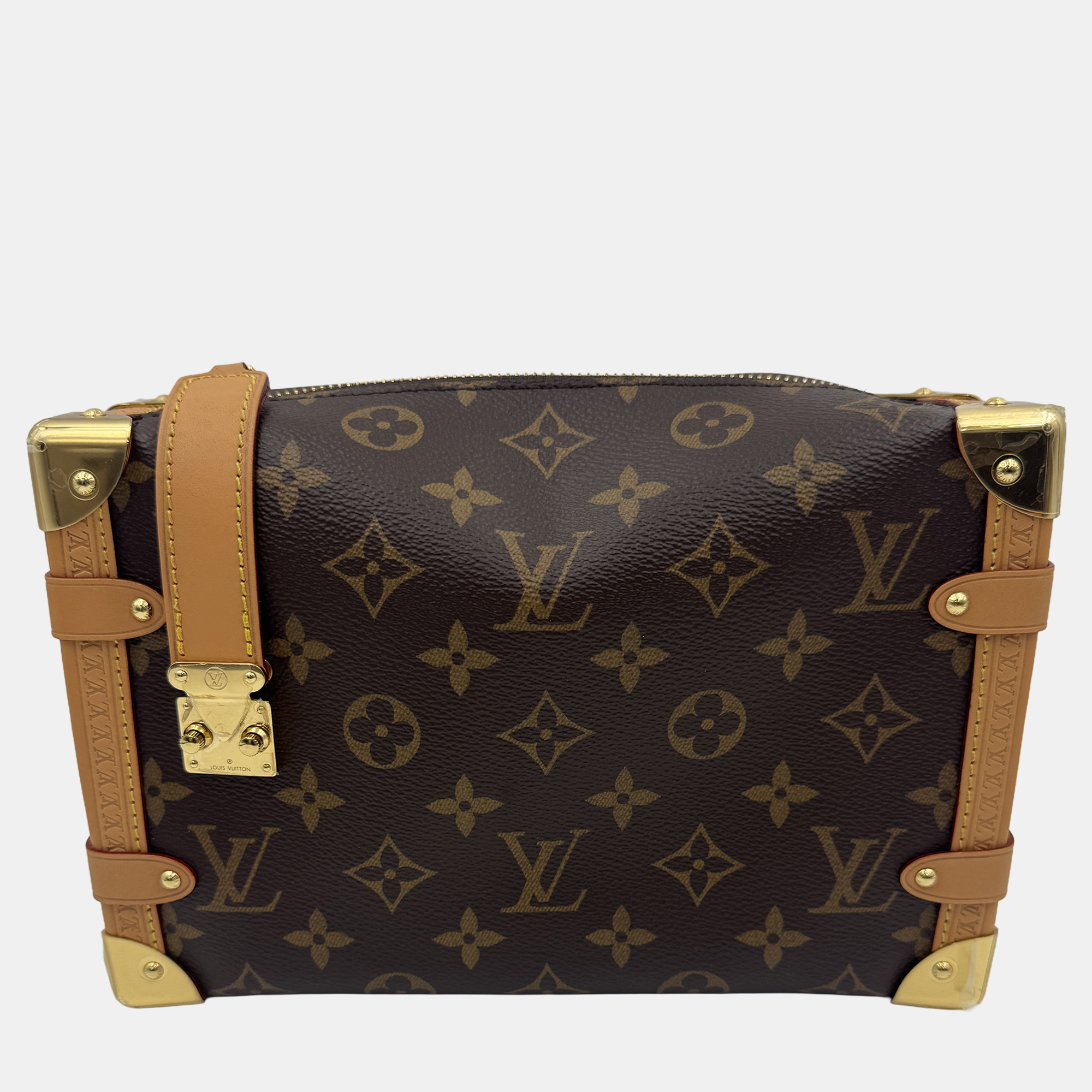 

Louis Vuitton Side Trunk Brown Monogram Size MM