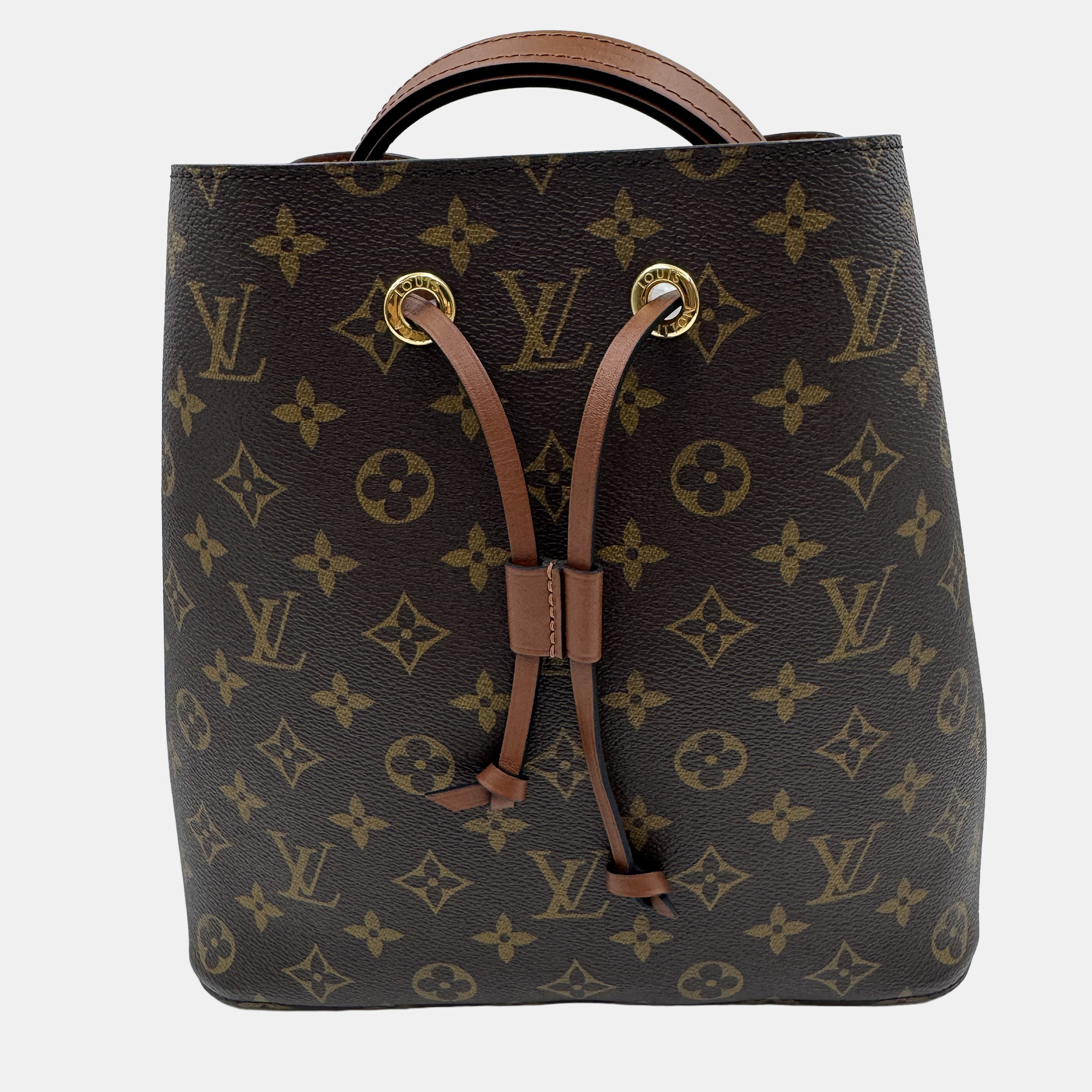 

Louis Vuitton Monogram Canvas NeoNoe MM Bag brown